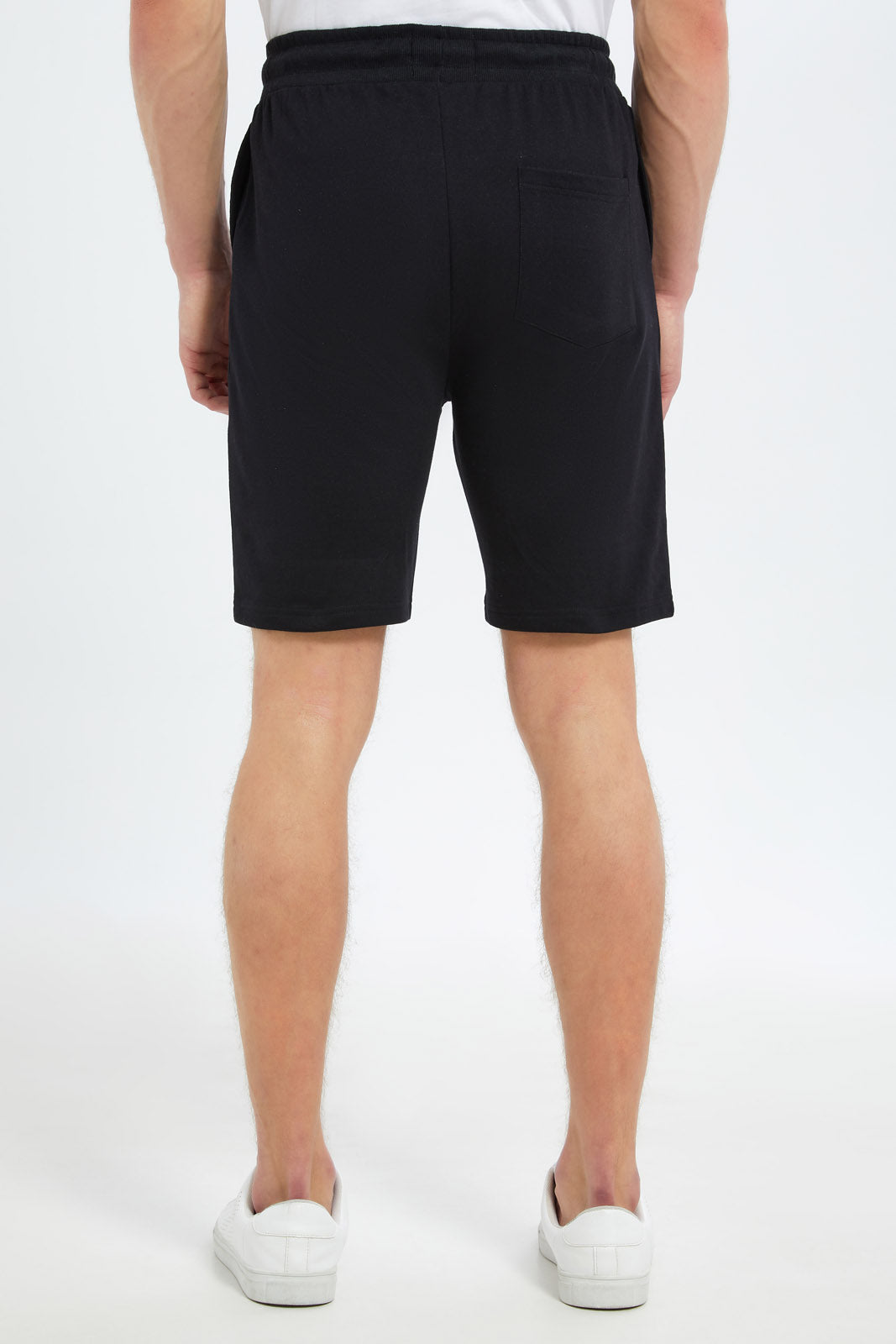 Redtag-Men-Black-Signature-Resort-Shorts-Category:Shorts,-Colour:Black,-Deals:New-In,-Dept:Menswear,-Filter:Men's-Clothing,-Men-Shorts,-New-In-Men-APL,-Non-Sale,-S23C,-Section:Men-Men's-