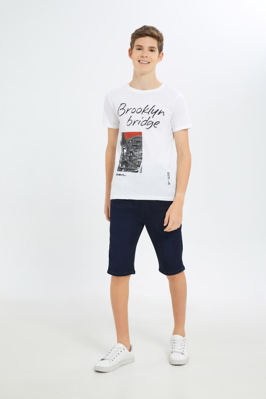 Redtag-Boys-White-Emboss-Tee-BSR-T-Shirts,-Category:T-Shirts,-Colour:White,-Deals:New-In,-Dept:Boys,-Filter:Senior-Boys-(8-to-14-Yrs),-H1:KWR,-H2:BSR,-H3:TSH,-H4:TSH,-New-In-BSR-APL,-Non-Sale,-S23B,-Season:S23C,-Section:Boys-(0-to-14Yrs)-Senior-Boys-9 to 14 Years