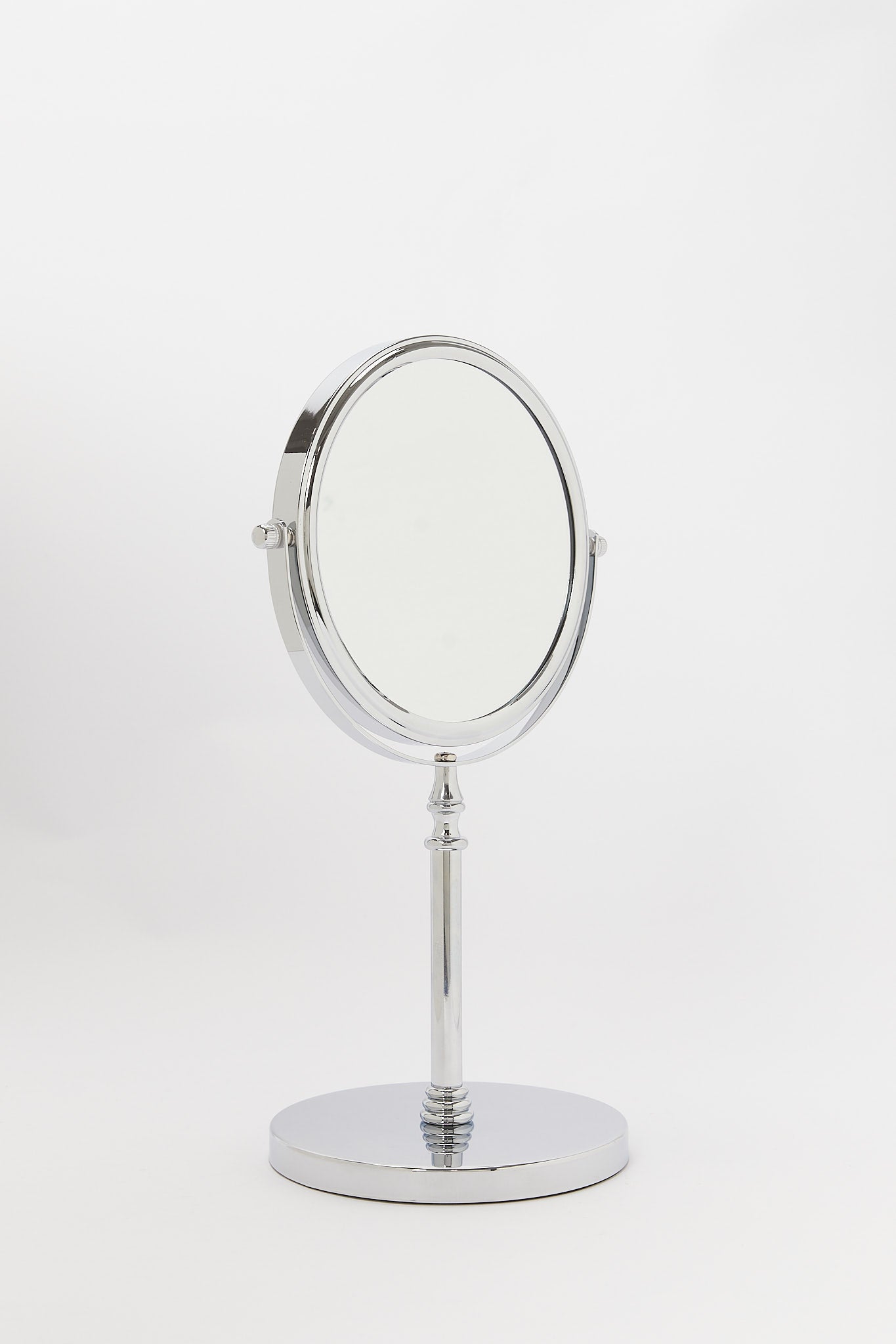 Redtag-Silver-Vanity-Mirror-Category:Bathroom-Accessories,-Colour:Silver,-Deals:New-In,-Filter:Home-Bathroom,-H1:HMW,-H2:BAC,-H3:BCE,-H4:BAC,-HMW-BAC-Bath-Accessories,-New-In-HMW-BAC,-Non-Sale,-S23B,-Season:S23B,-Section:Homewares,-Style:MIRROR-Home-Bathroom-