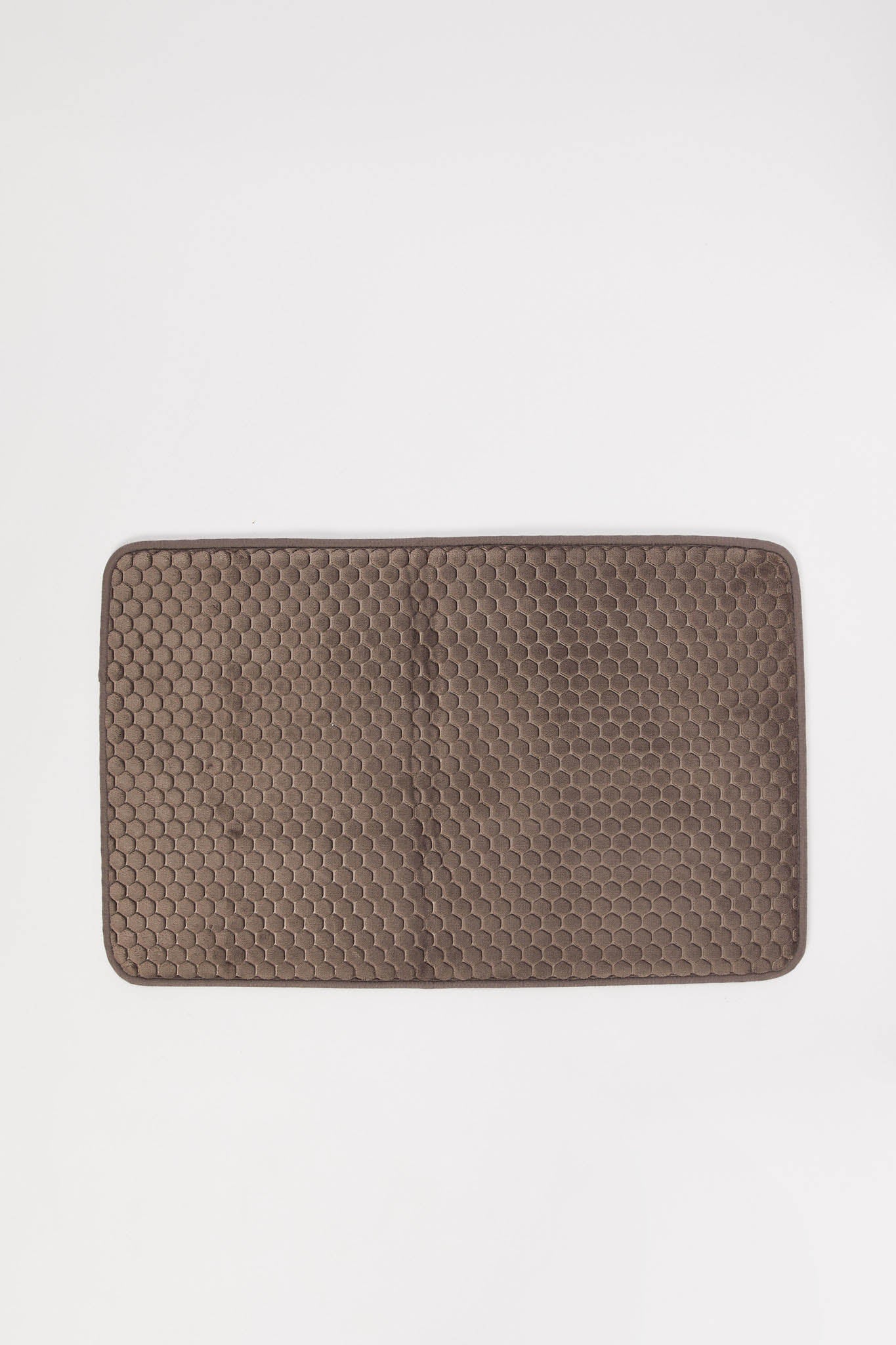 Redtag-Taupe-Memory-Foam-Bath-Mat-Category:Bathmats,-Colour:Taupe,-Deals:New-In,-Filter:Home-Bathroom,-H1:HMW,-H2:BAC,-H3:BCE,-H4:BPM,-HMW-BAC-Bath-Accessories,-New-In-HMW-BAC,-Non-Sale,-S23B,-Season:S23B,-Section:Homewares,-Style:MEMORY-FOAM-Home-Bathroom-