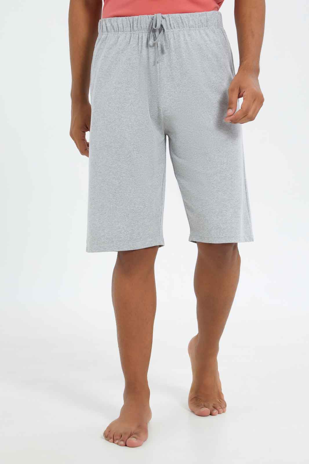 Redtag-Men-Red-T-Shirt-&-Grey-Shorts-Pyjama-Set-Category:Pyjama-Sets,-Colour:Red,-Deals:New-In,-Dept:Menswear,-Filter:Men's-Clothing,-Men-Pyjama-Sets,-New-In-Men-APL,-Non-Sale,-S23C,-Section:Men-Men's-