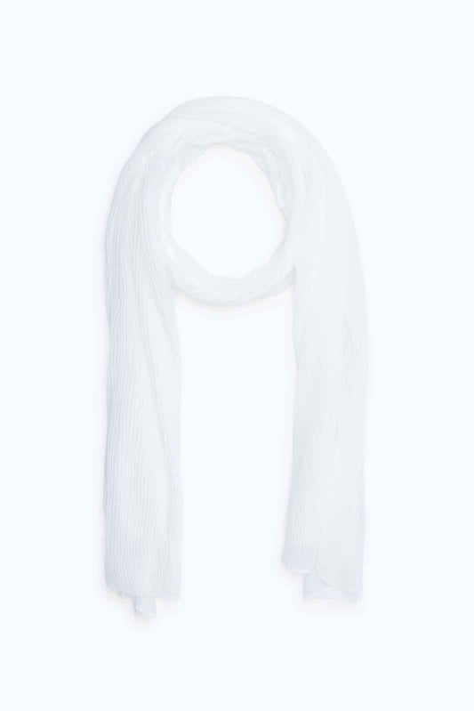 Redtag-White-Scarf-Category:Scarves,-Colour:White,-Filter:Girls-Accessories,-GIR-Scarves,-H1:ACC,-H2:GIR,-H3:GIA,-H4:SCA,-New-In,-New-In-GIR-ACC,-Non-Sale,-S23B,-Season:S23B,-Section:Girls-(0-to-14Yrs)-Girls-