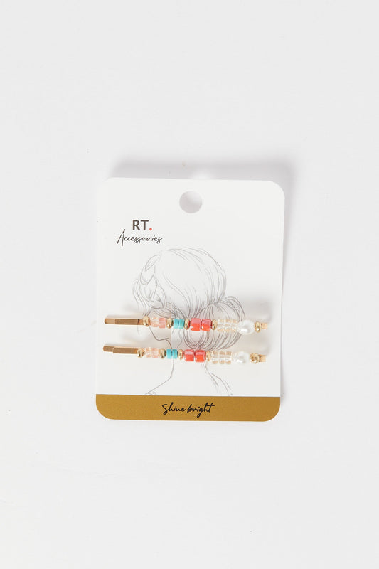 Redtag-Hair-Clip-Category:Hair-Accessories,-Colour:Assorted,-Filter:Women's-Accessories,-LEC-Hair-Accessories,-New-In,-New-In-Women-ACC,-Non-Sale,-S23B,-Section:Women-Women-