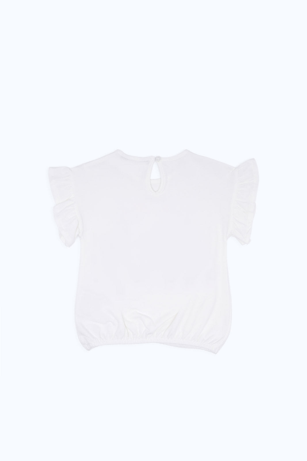 Redtag-Girls-White-Floral-Embroidery-T-Shirt-Category:T-Shirts,-Colour:White,-Deals:New-In,-Dept:Girls,-Filter:Infant-Girls-(3-to-24-Mths),-H1:KWR,-H2:ING,-H3:TSH,-H4:CAT,-ING-T-Shirts,-New-In-ING-APL,-Non-Sale,-RMD,-S23C,-Season:S23C,-Section:Girls-(0-to-14Yrs)-Infant-Girls-3 to 24 Months