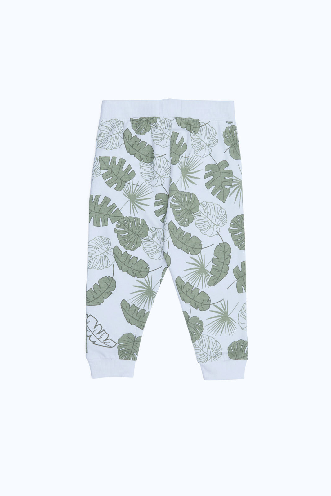 Redtag-Boys-White-Aop-Leaf-Knit-Jogger-Category:Joggers,-Colour:White,-Deals:2-FOR-37,-Deals:New-In,-Dept:Boys,-Filter:Infant-Boys-(3-to-24-Mths),-H1:KWR,-H2:INB,-H3:SPW,-H4:ATP,-INB-Joggers,-New-In-INB-APL,-Non-Sale,-S23B,-Season:S23B,-Section:Boys-(0-to-14Yrs),-TBL-Infant-Boys-3 to 24 Months