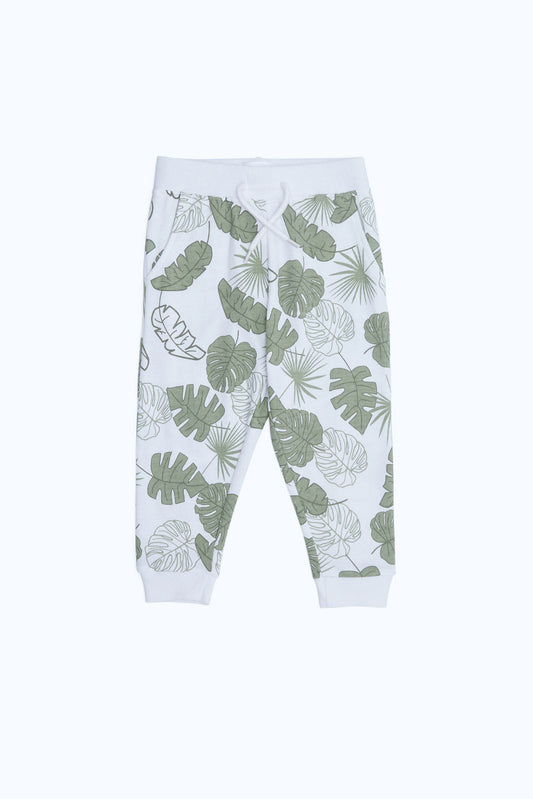 Redtag-Boys-White-Aop-Leaf-Knit-Jogger-Category:Joggers,-Colour:White,-Deals:2-FOR-37,-Deals:New-In,-Dept:Boys,-Filter:Infant-Boys-(3-to-24-Mths),-H1:KWR,-H2:INB,-H3:SPW,-H4:ATP,-INB-Joggers,-New-In-INB-APL,-Non-Sale,-S23B,-Season:S23B,-Section:Boys-(0-to-14Yrs),-TBL-Infant-Boys-3 to 24 Months