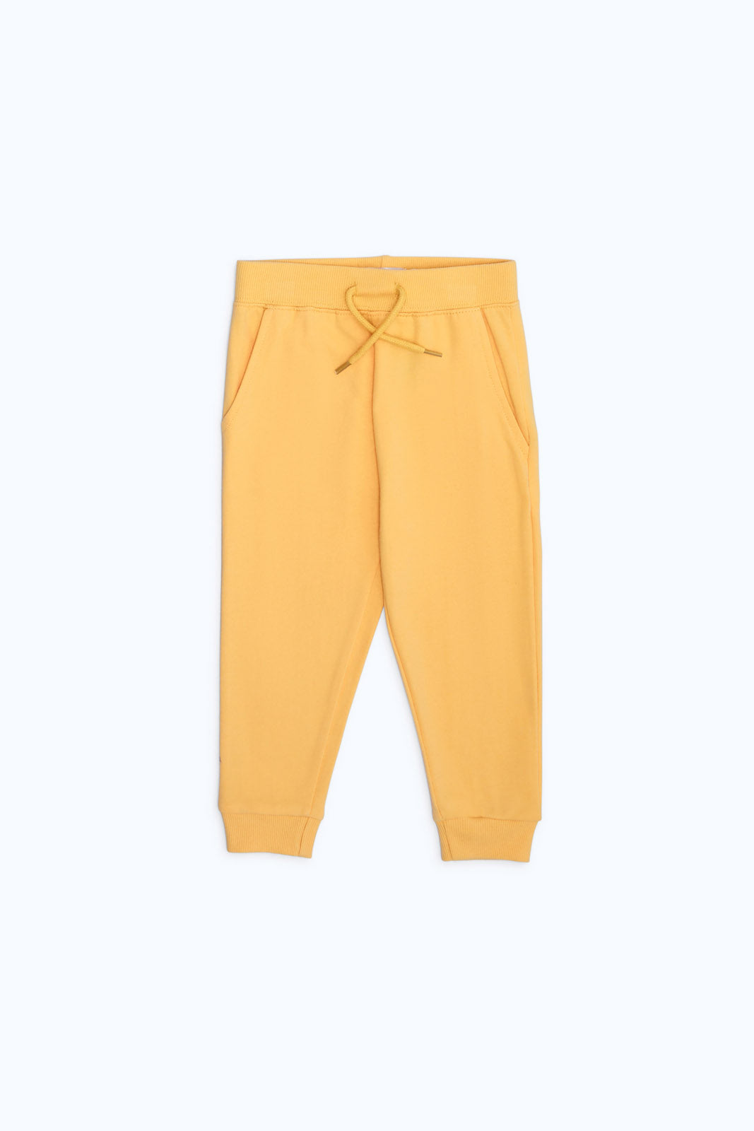Redtag-Boys-Yellow-Plain-Knit-Jogger-Category:Joggers,-Colour:Yellow,-Deals:New-In,-Dept:Boys,-Filter:Infant-Boys-(3-to-24-Mths),-INB-Joggers,-New-In-INB-APL,-Non-Sale,-S23B,-Section:Boys-(0-to-14Yrs),-TBL-Infant-Boys-3 to 24 Months