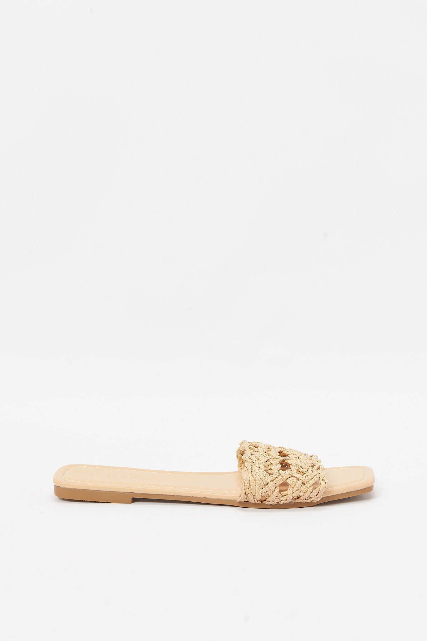 Redtag-Beige-Woven-Mule-Category:Shoes,-Colour:Beige,-Deals:New-In,-Filter:Women's-Footwear,-LEC-Sandals,-N/A,-New-In-Women-FOO,-Non-Sale,-S23B,-Section:Women-Women's-
