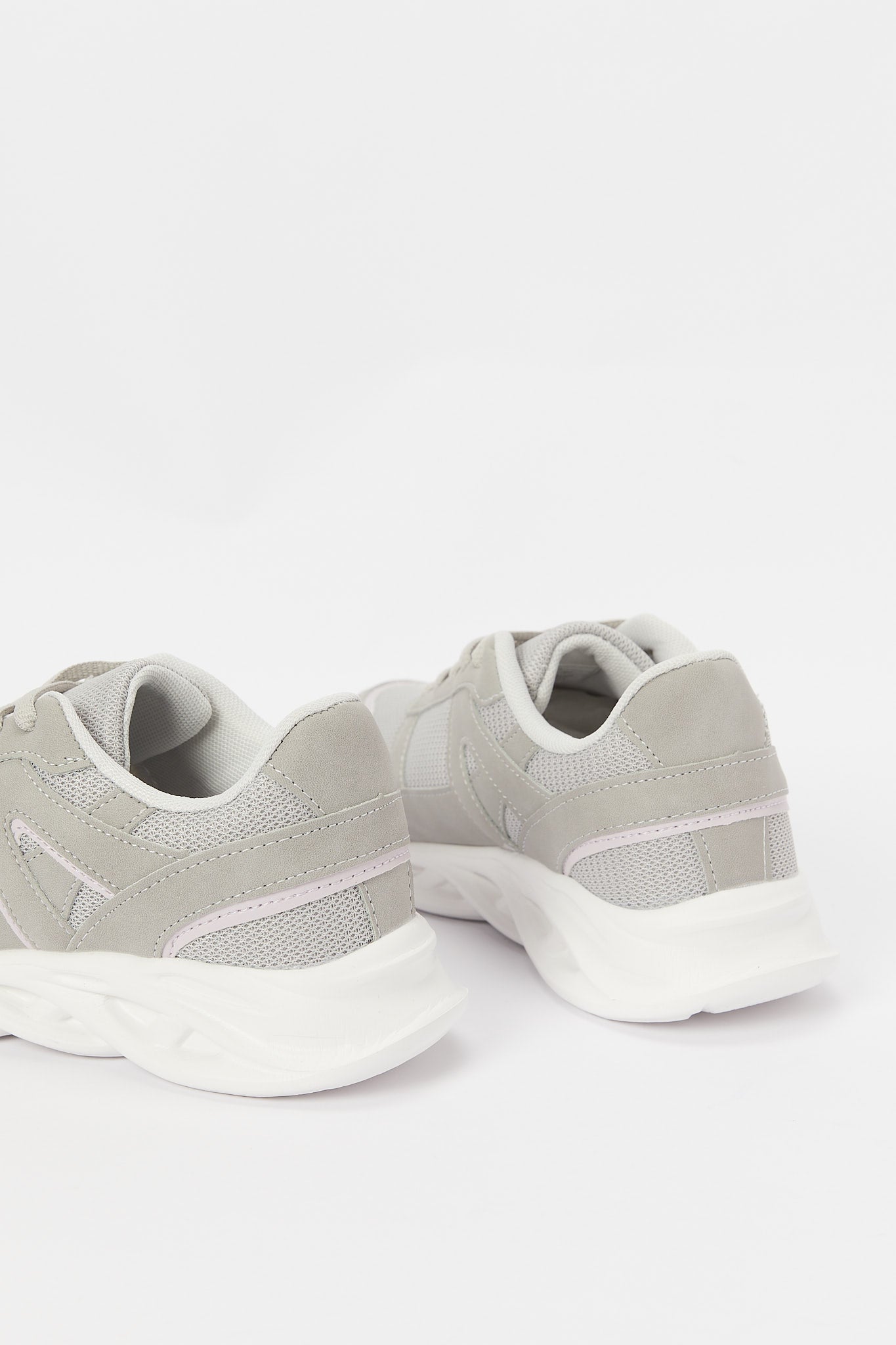 Redtag-Grey-Lace-Up-Category:Shoes,-Colour:Grey,-Deals:New-In,-Filter:Women's-Footwear,-H1:FOO,-H2:LAD,-H3:TRN,-H4:CLT,-N/A,-New-In-Women-FOO,-Non-Sale,-S23B,-Season:S23B,-Section:Women,-Women-Trainers-Women's-
