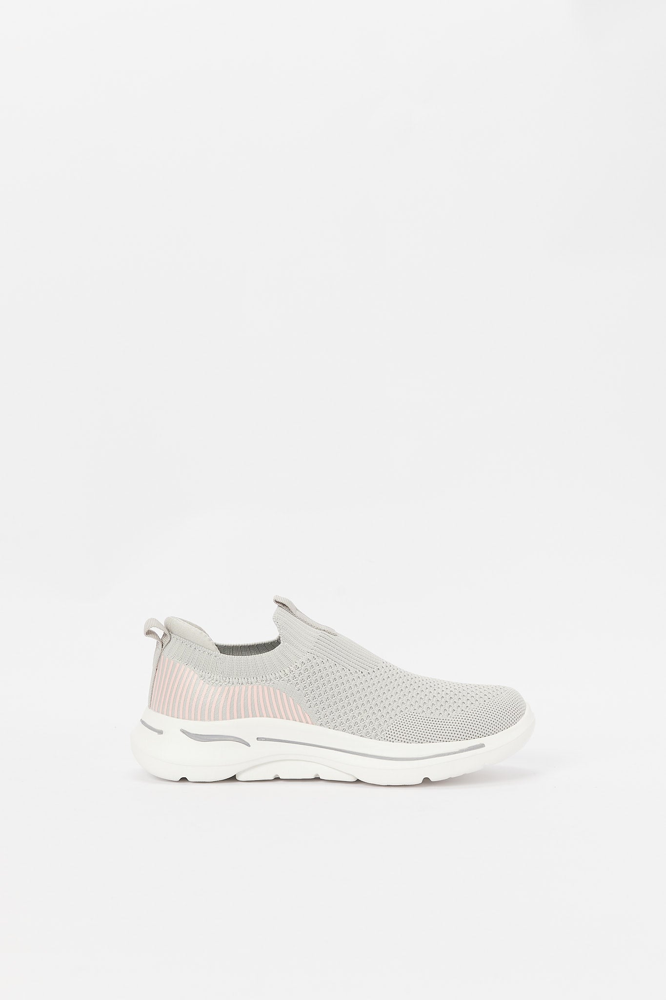 Redtag-Grey-Slip-On-Sneaker-Category:Shoes,-Colour:Grey,-Deals:New-In,-Filter:Women's-Footwear,-H1:FOO,-H2:LAD,-H3:TRN,-H4:CLT,-N/A,-New-In-Women-FOO,-Non-Sale,-S23B,-Season:S23B,-Section:Women,-Women-Trainers-Women's-