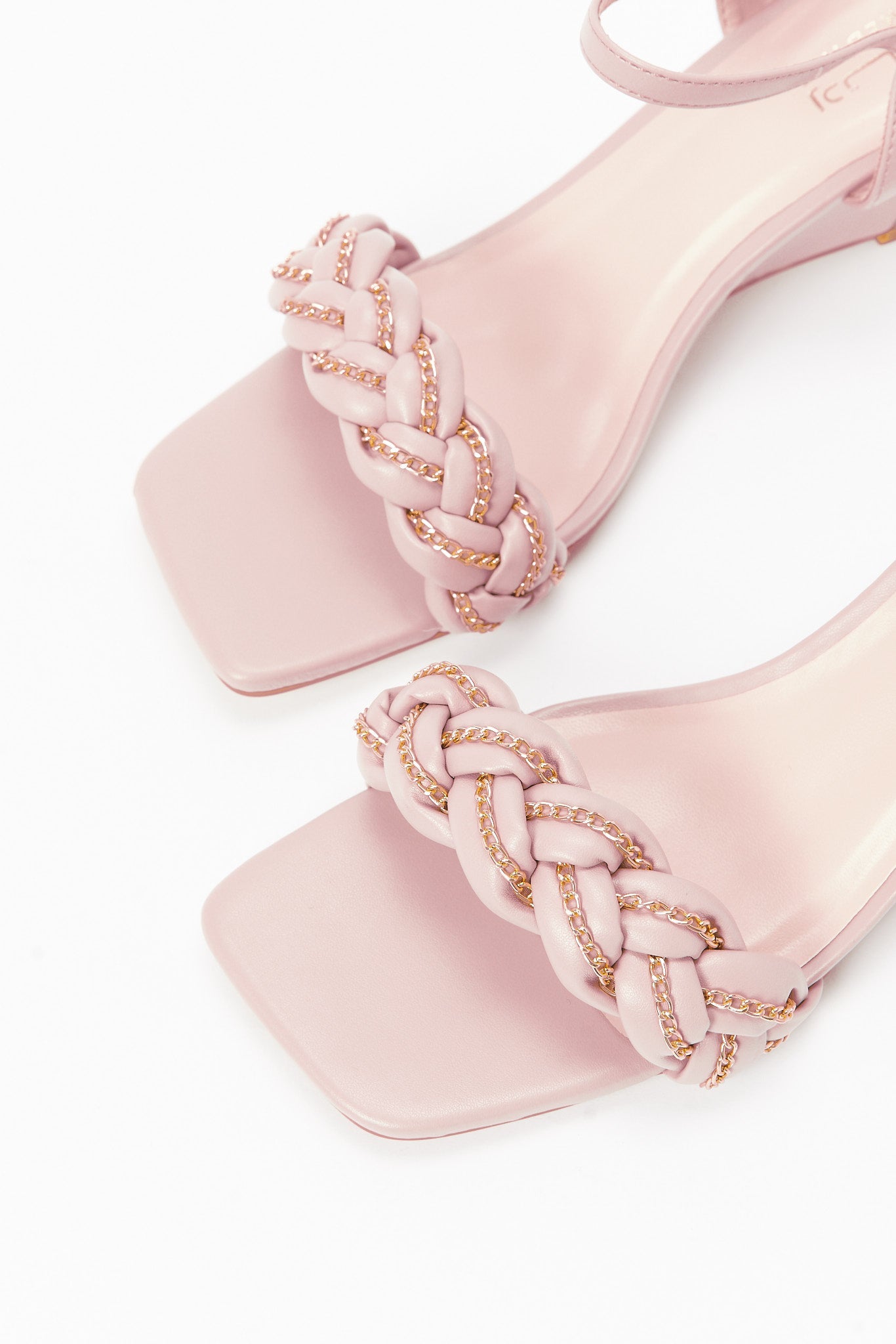 Redtag-Pink-Plait-Wedge-Category:Shoes,-Colour:Pink,-Deals:New-In,-Filter:Women's-Footwear,-LEC-Sandals,-N/A,-New-In-Women-FOO,-Non-Sale,-S23B,-Section:Women-Women's-