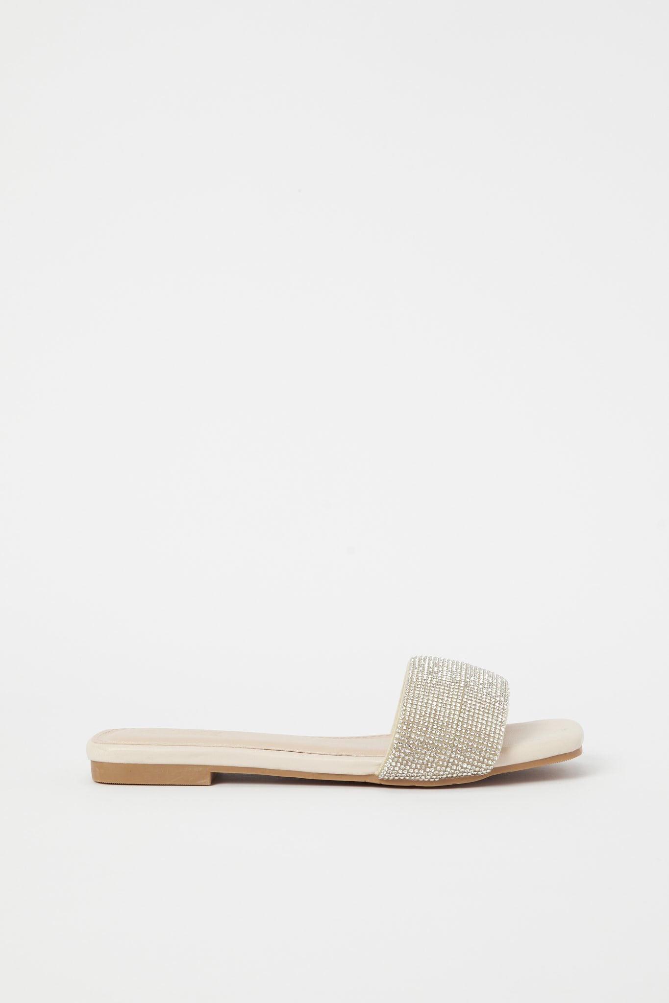 Redtag-Natural-Embellished-Mule-Category:Shoes,-Colour:Beige,-Deals:New-In,-Filter:Women's-Footwear,-H1:FOO,-H2:LAD,-H3:SAF,-H4:SAN,-LEC-Sandals,-New-In-Women-FOO,-Non-Sale,-Promo:,-RMD,-S23B,-Season:S23B,-Section:Women-Women's-