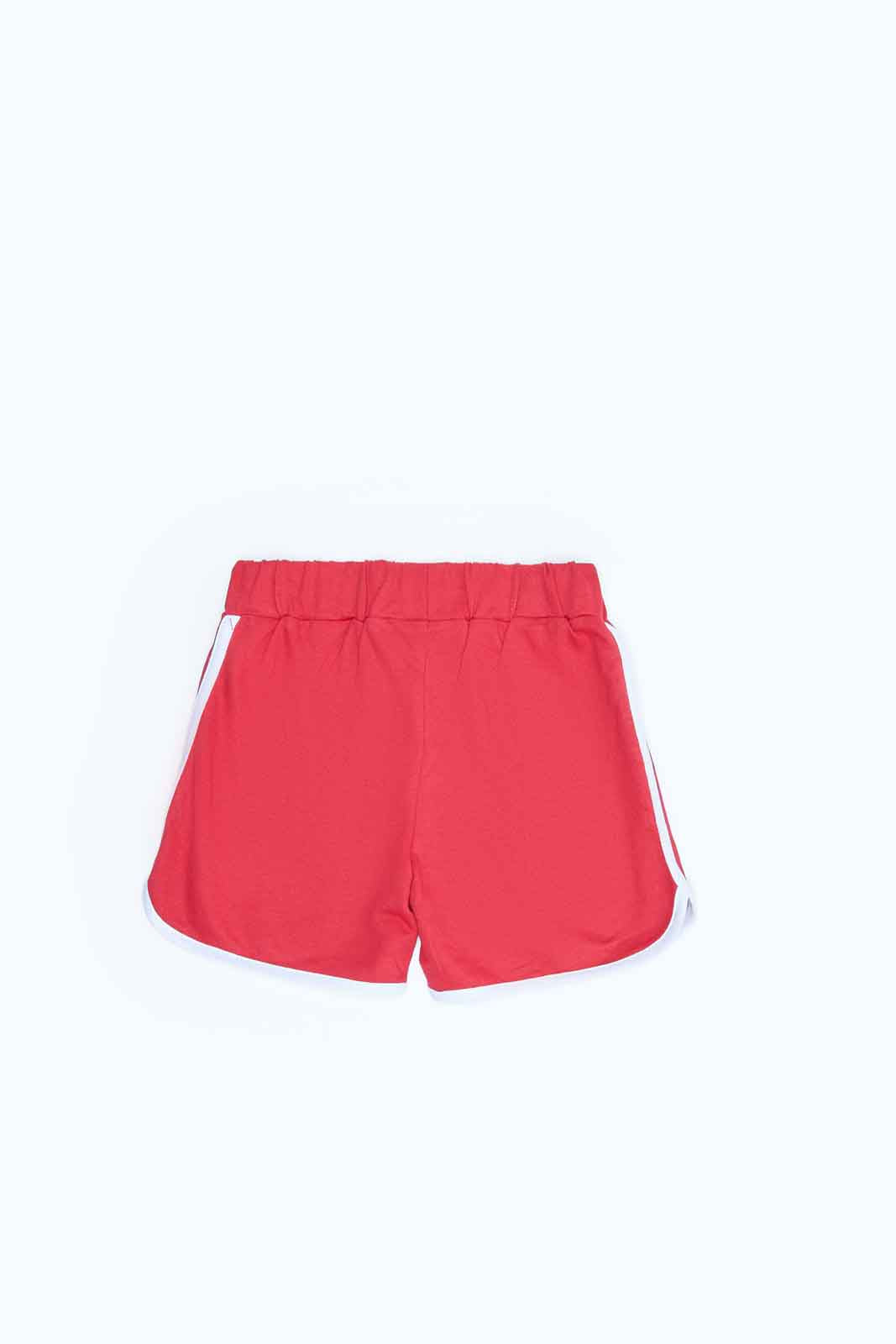 Redtag-Girls-Red-Mini-Print-Shorts-Category:Shorts,-Colour:Red,-Deals:2-FOR-37,-Deals:New-In,-Dept:Girls,-Filter:Infant-Girls-(3-to-24-Mths),-ING-Shorts,-MQN,-New-In-ING-APL,-Non-Sale,-S23B,-Section:Girls-(0-to-14Yrs),-TBL-Infant-Girls-3 to 24 Months