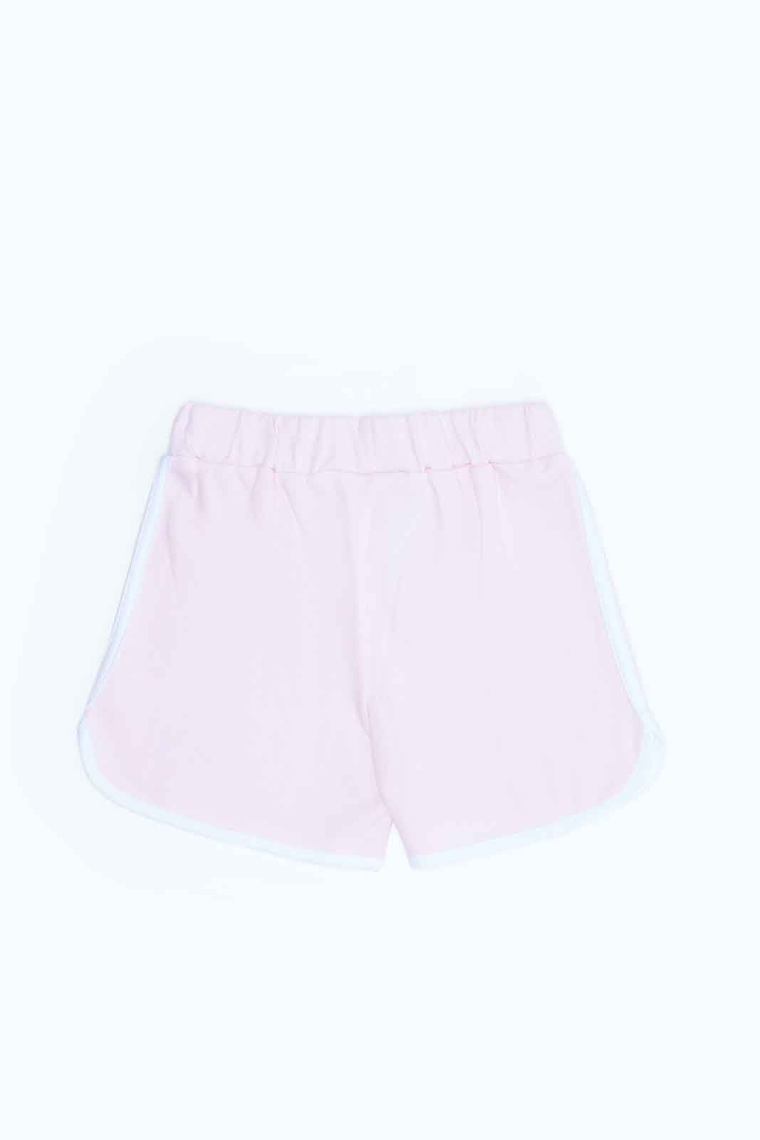 Redtag-Girls-Pink-Mini-Mouse-Print-Top-Category:Shorts,-Colour:Apricot,-Deals:2-FOR-37,-Deals:New-In,-Dept:Girls,-Filter:Infant-Girls-(3-to-24-Mths),-ING-Shorts,-MQN,-New-In-ING-APL,-Non-Sale,-S23B,-Section:Girls-(0-to-14Yrs),-TBL-Infant-Girls-3 to 24 Months