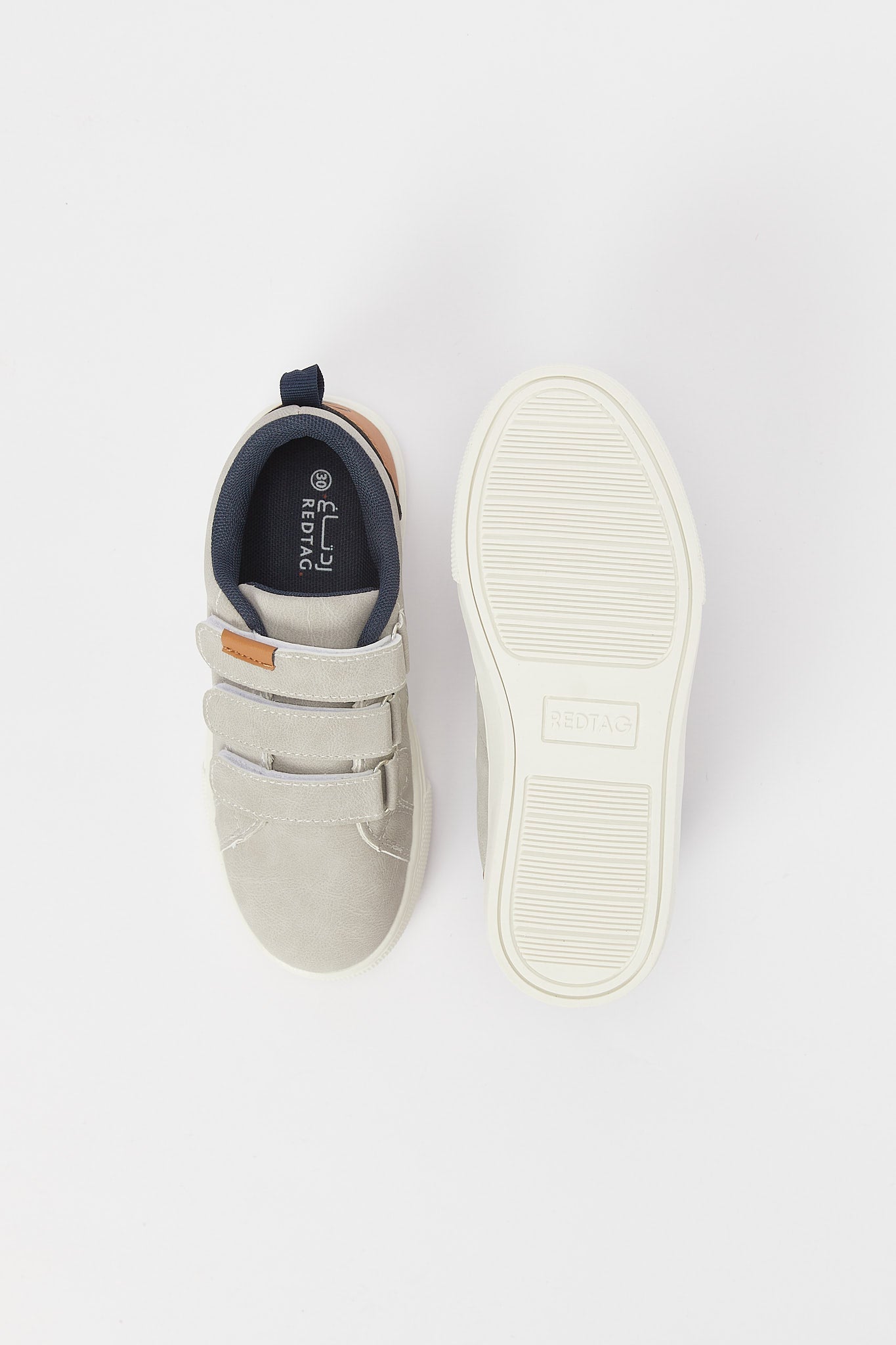 Redtag-Grey-Triple-Velcro-Sneaker-BSR-Shoes,-Category:Shoes,-Colour:Grey,-Deals:New-In,-Filter:Boys-Footwear-(5-to-14-Yrs),-H1:FOO,-H2:BSR,-H3:SHO,-H4:CAH,-N/A,-New-In-BSR-FOO,-Non-Sale,-S23B,-Season:S23B,-Section:Boys-(0-to-14Yrs)-Senior-Boys-5 to 14 Years