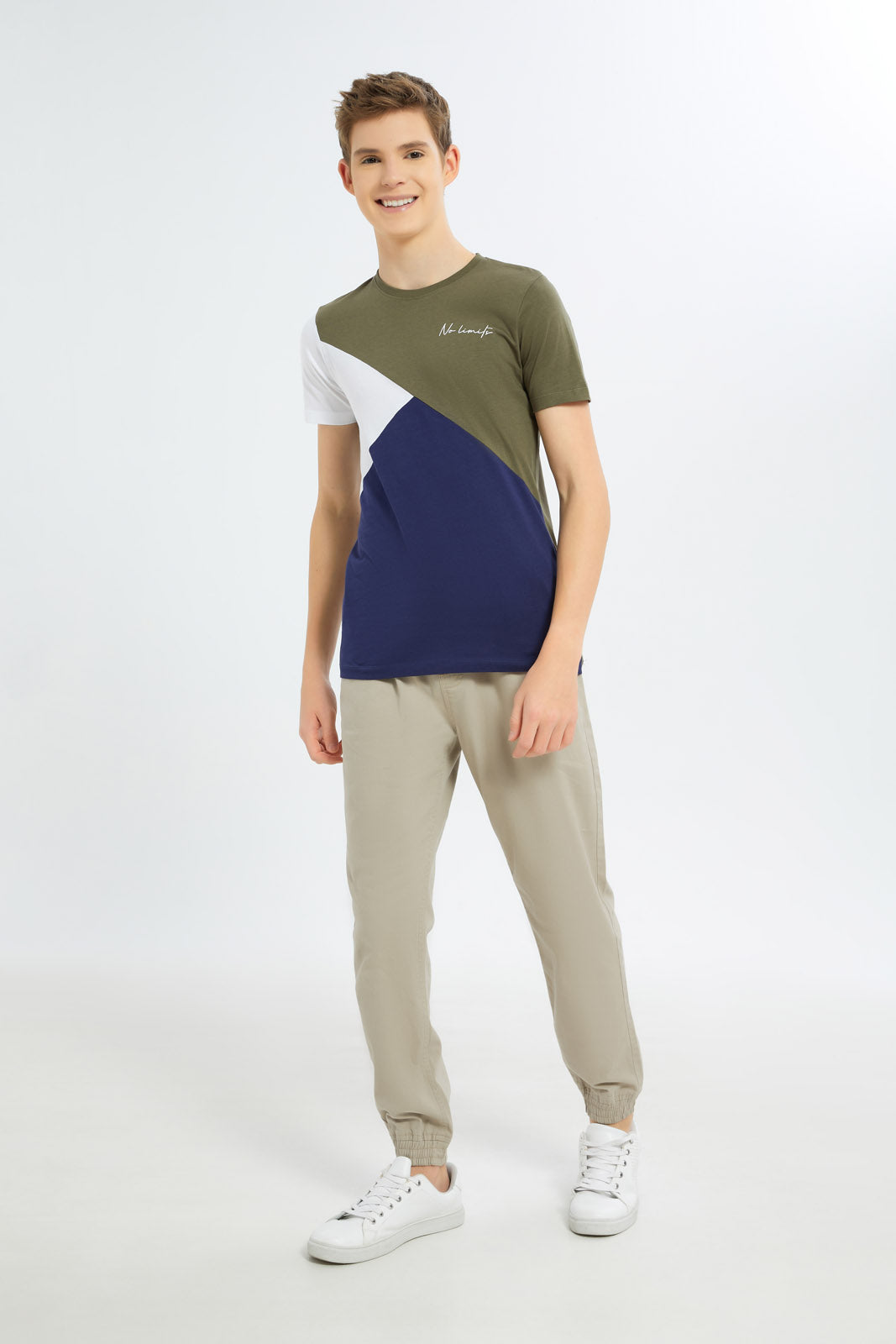 Redtag-Boys-Assorted-Colorblock-Tee-BSR-T-Shirts,-Category:T-Shirts,-Colour:Assorted,-Deals:New-In,-Dept:Boys,-Filter:Senior-Boys-(8-to-14-Yrs),-H1:KWR,-H2:BSR,-H3:TSH,-H4:TSH,-New-In-BSR-APL,-Non-Sale,-S23B,-Season:S23B,-Section:Boys-(0-to-14Yrs)-Senior-Boys-9 to 14 Years