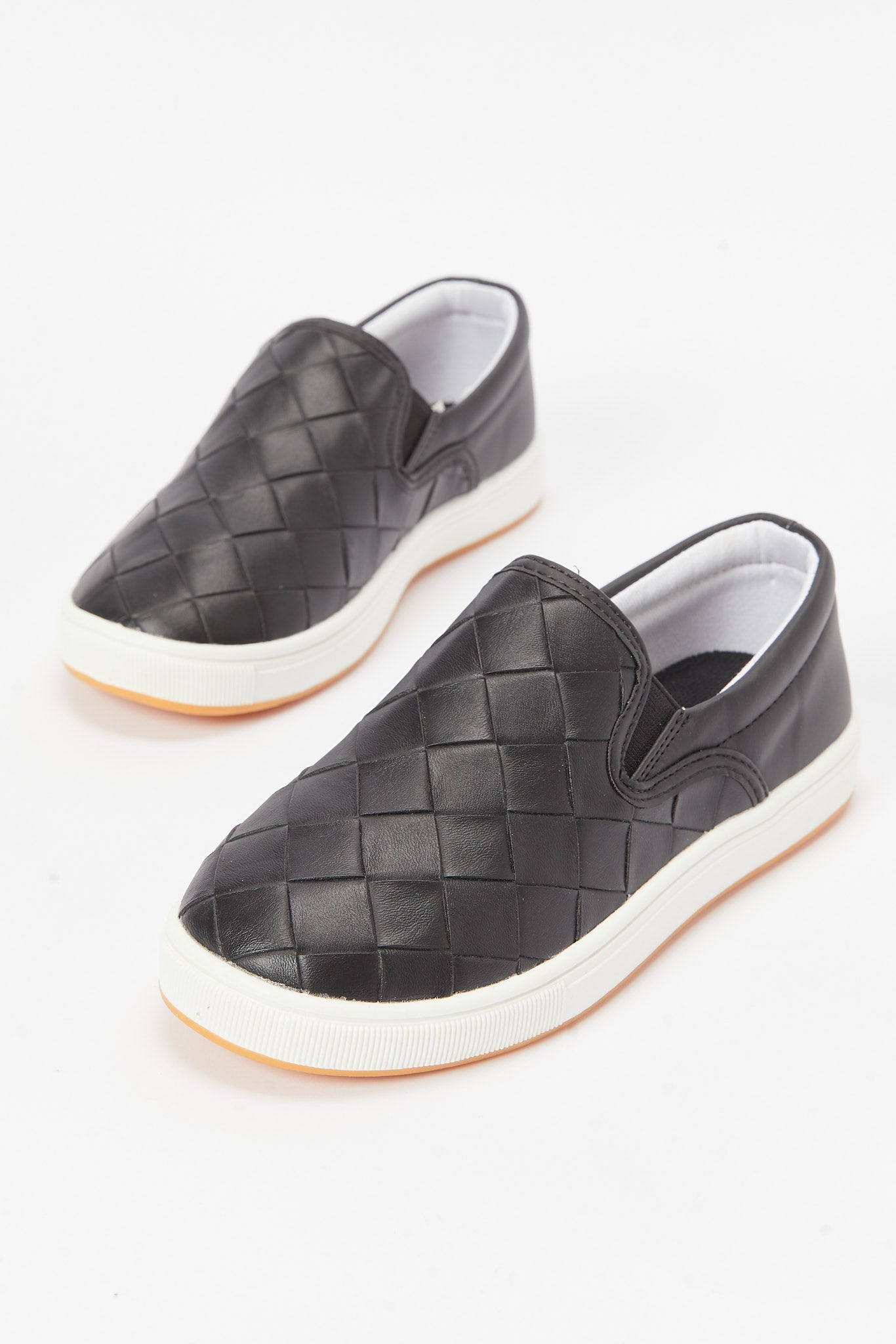 Redtag-Black-Woven-Slip-On-BSR-Shoes,-Category:Shoes,-Colour:Black,-Deals:New-In,-Filter:Boys-Footwear-(5-to-14-Yrs),-New-In-BSR-FOO,-Non-Sale,-RMD,-S23B,-Section:Boys-(0-to-14Yrs)-Senior-Boys-5 to 14 Years