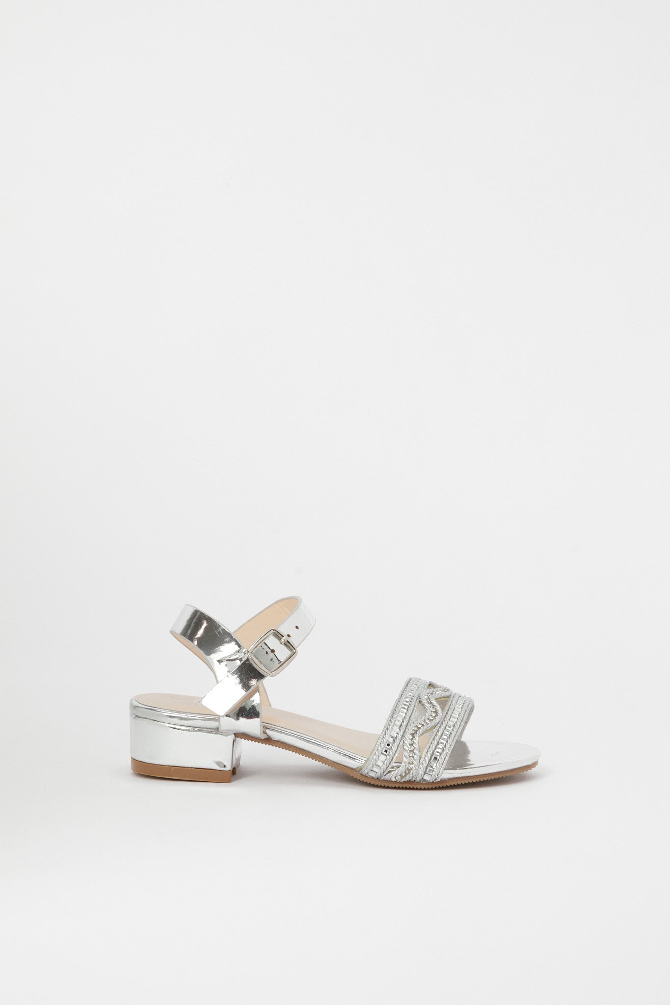 Redtag-Silver-Heel-Sandal-Category:Shoes,-Colour:Silver,-Deals:New-In,-Filter:Girls-Footwear-(5-to-14-Yrs),-GSR-Sandals,-H1:FOO,-H2:GSR,-H3:SAF,-H4:SAN,-Heels,-New-In-GSR-FOO,-Non-Sale,-Promo:,-RMD,-S23B,-Season:S23B,-Section:Girls-(0-to-14Yrs)-Senior-Girls-5 to 14 Years
