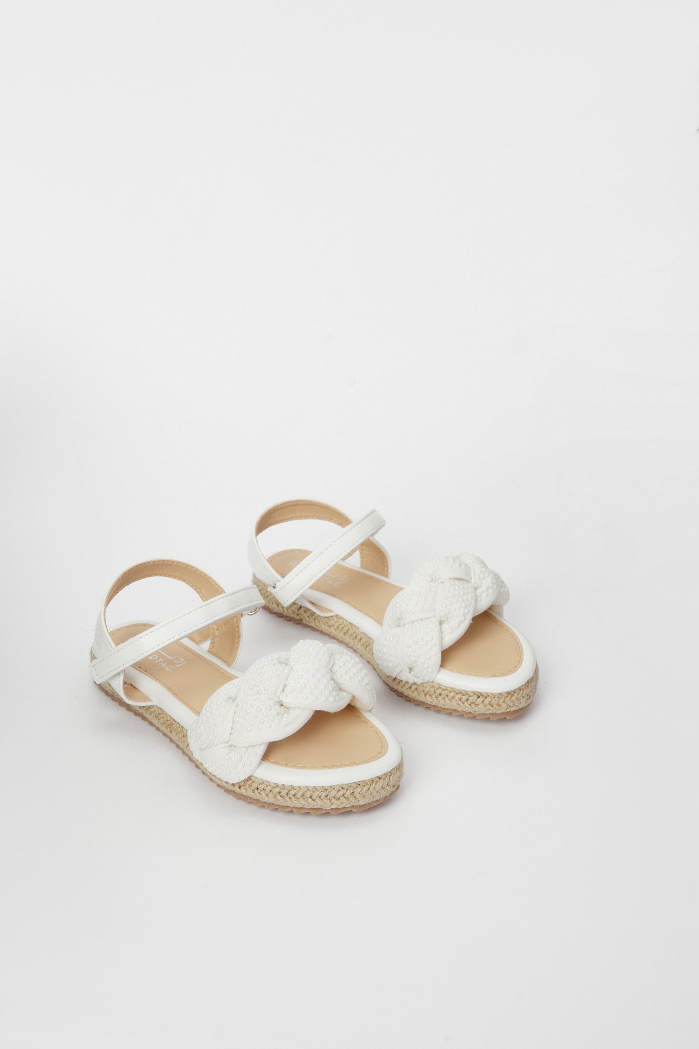 Redtag-White-Espadrilles-Sandal-Category:Shoes,-Colour:White,-Deals:New-In,-Filter:Girls-Footwear-(5-to-14-Yrs),-GSR-Sandals,-H1:FOO,-H2:GSR,-H3:SAF,-H4:SAN,-New-In-GSR-FOO,-Non-Sale,-Promo:,-RMD,-S23B,-Season:S23B,-Section:Girls-(0-to-14Yrs)-Senior-Girls-5 to 14 Years
