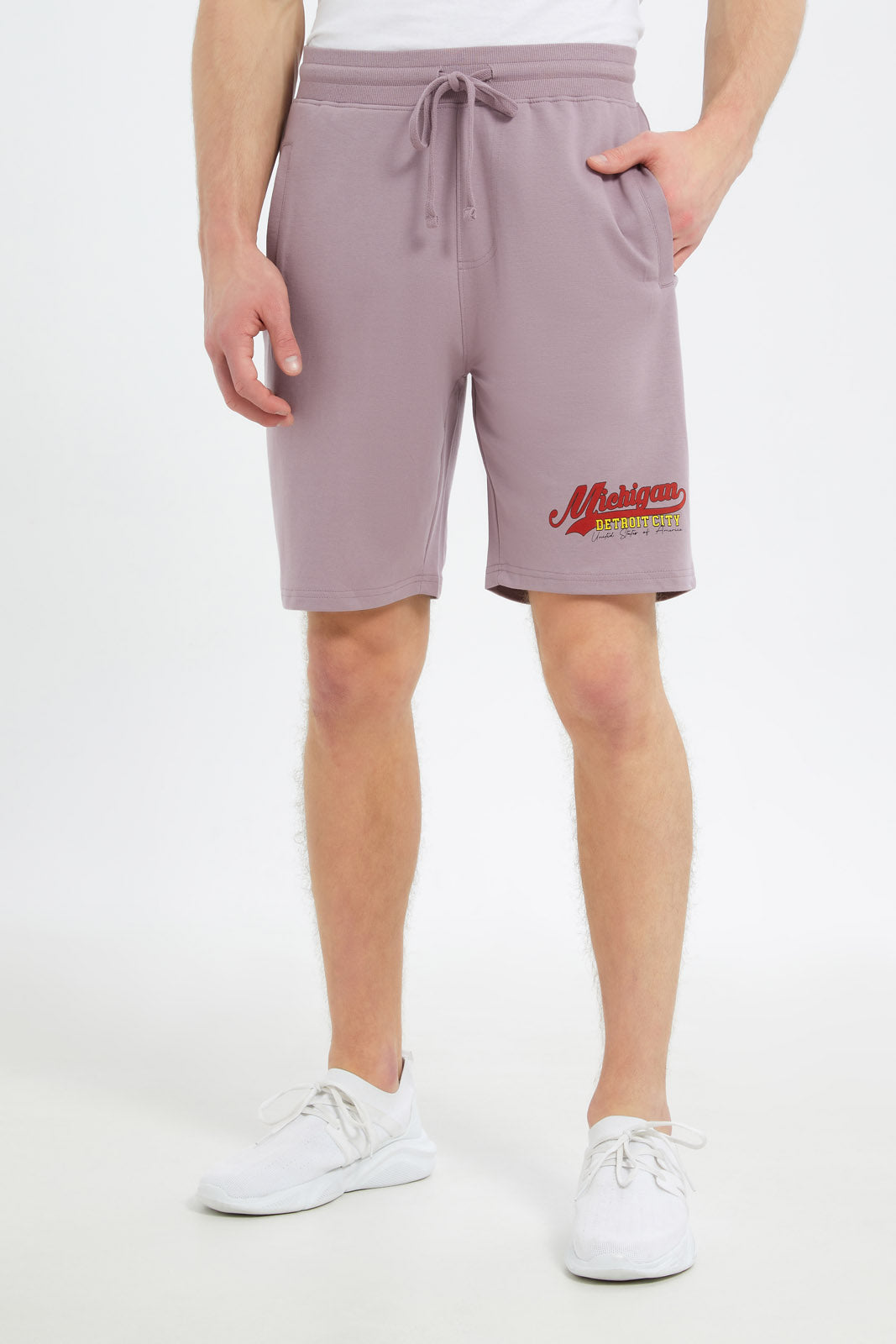 Redtag-Men-Purple-Sweat-Shorts-Category:Shorts,-Colour:Purple,-Deals:New-In,-Dept:Menswear,-Filter:Men's-Clothing,-Men-Shorts,-New-In-Men-APL,-Non-Sale,-S23C,-Section:Men-Men's-