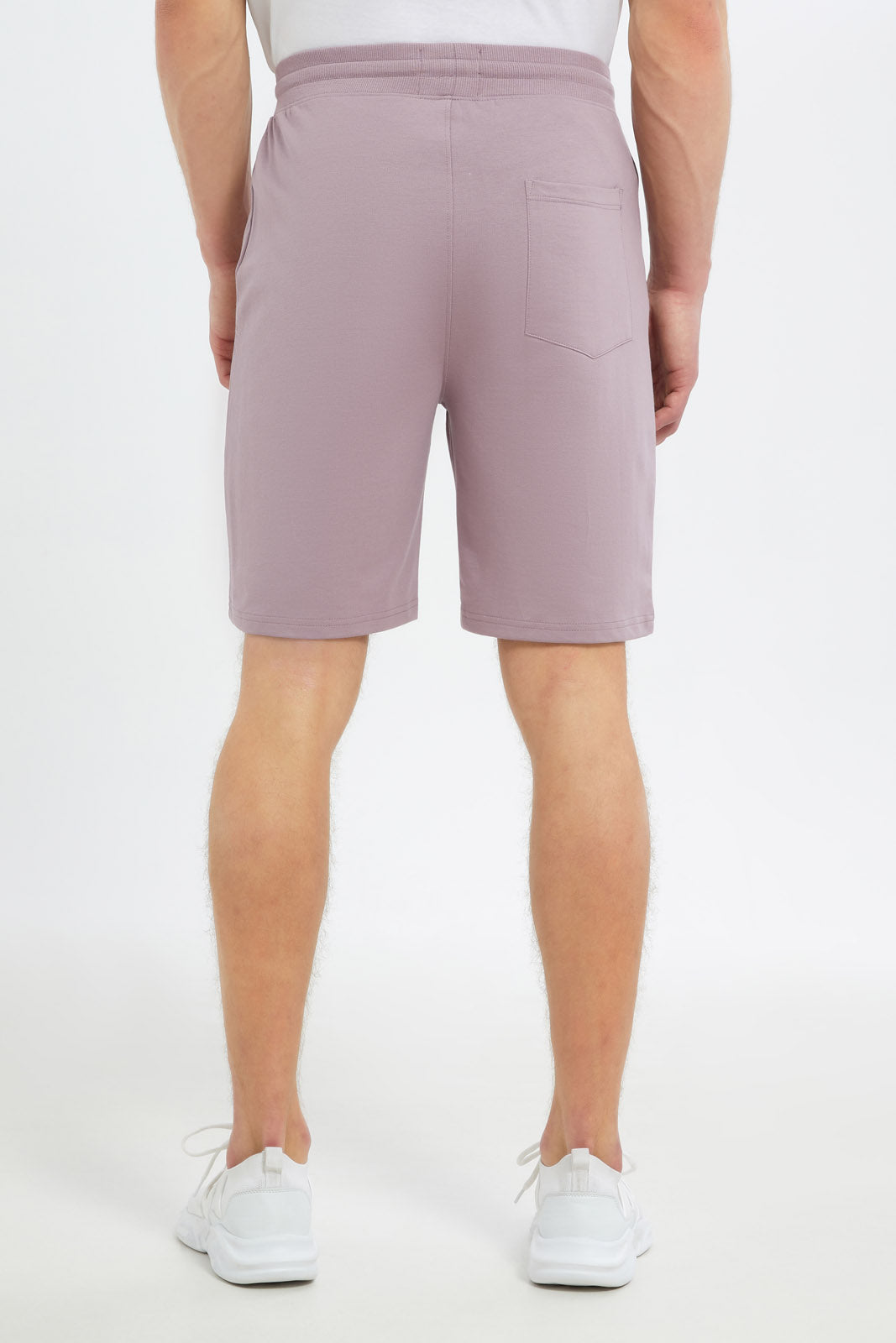 Redtag-Men-Purple-Sweat-Shorts-Category:Shorts,-Colour:Purple,-Deals:New-In,-Dept:Menswear,-Filter:Men's-Clothing,-Men-Shorts,-New-In-Men-APL,-Non-Sale,-S23C,-Section:Men-Men's-