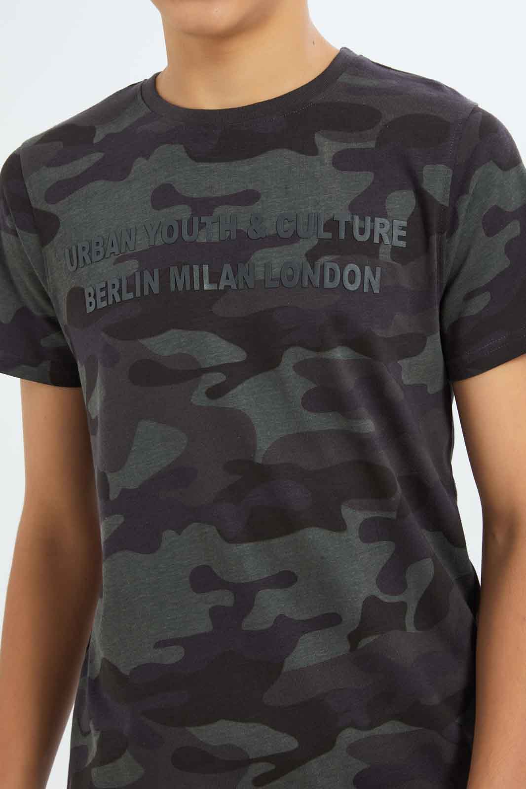Redtag-Boys-Grey-C-Tee-BSR-T-Shirts,-Category:T-Shirts,-Colour:Grey,-Deals:New-In,-Dept:Boys,-Filter:Senior-Boys-(8-to-14-Yrs),-New-In-BSR-APL,-Non-Sale,-S23B,-Section:Boys-(0-to-14Yrs)-Senior-Boys-9 to 14 Years