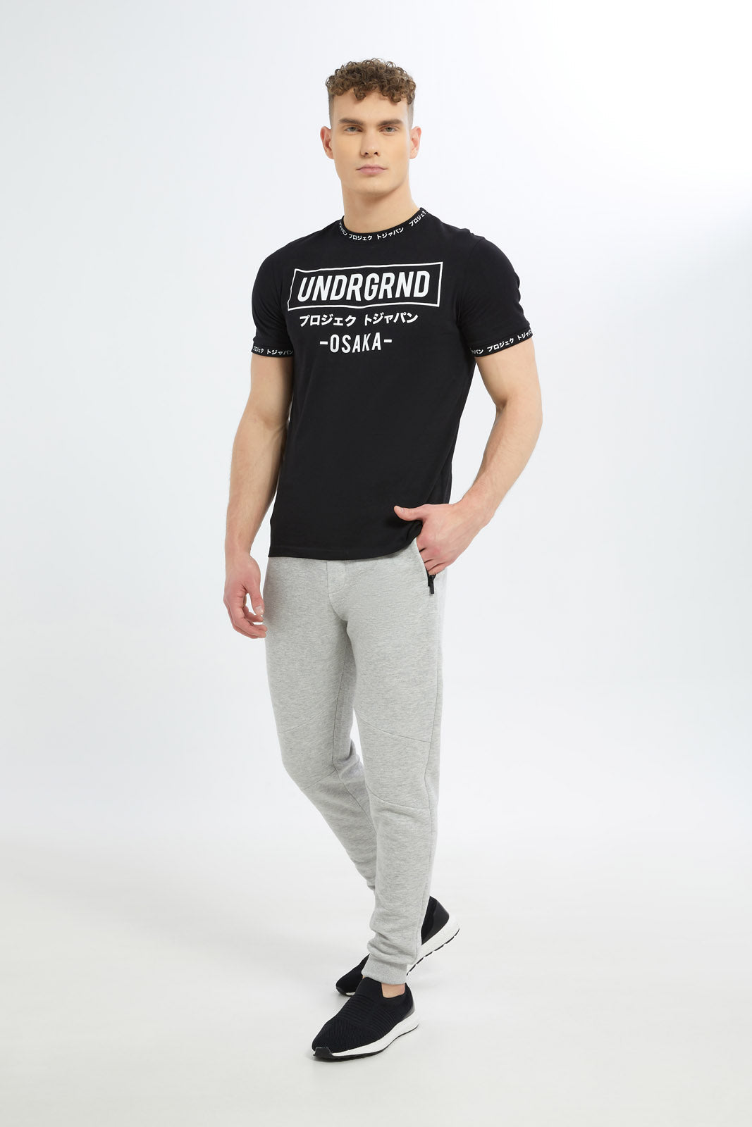 Redtag-Men-Grey-Pique-Biker-Jog-Pant-Category:Joggers,-Colour:Grey,-Deals:New-In,-Dept:Menswear,-Filter:Men's-Clothing,-Men-Joggers,-New-In-Men-APL,-Non-Sale,-S23C,-Section:Men-Men's-