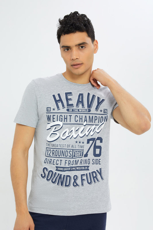 Redtag-Men-Grey-Graphic-T-Shirt-Category:T-Shirts,-Colour:Grey,-Deals:New-In,-Dept:Menswear,-Filter:Men's-Clothing,-H1:MWR,-H2:GEN,-H3:TSH,-H4:TSH,-Men-T-Shirts,-New-In-Men-APL,-Non-Sale,-S23C,-Season:S23C,-Section:Men,-TBL-Men's-