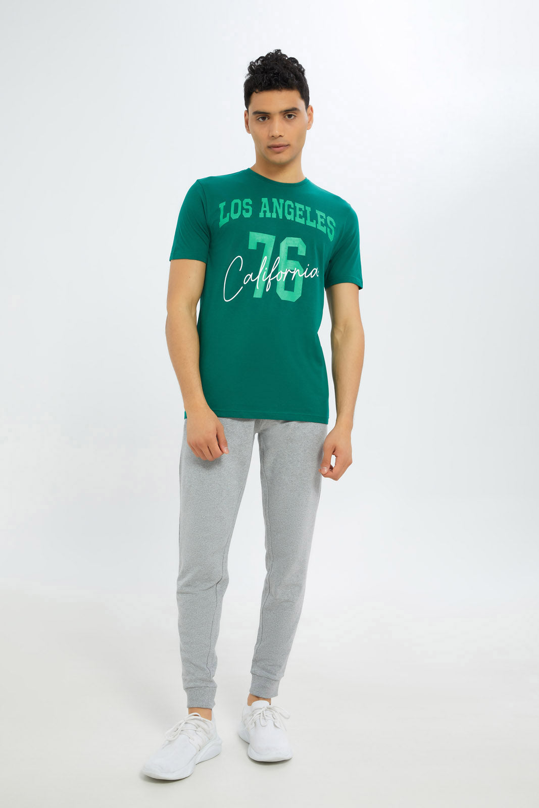 Redtag-Men-Green-Graphic-T-Shirt-Category:T-Shirts,-Colour:Green,-Deals:New-In,-Dept:Menswear,-Filter:Men's-Clothing,-H1:MWR,-H2:GEN,-H3:TSH,-H4:TSH,-Men-T-Shirts,-New-In-Men-APL,-Non-Sale,-S23C,-Season:S23C,-Section:Men,-TBL-Men's-