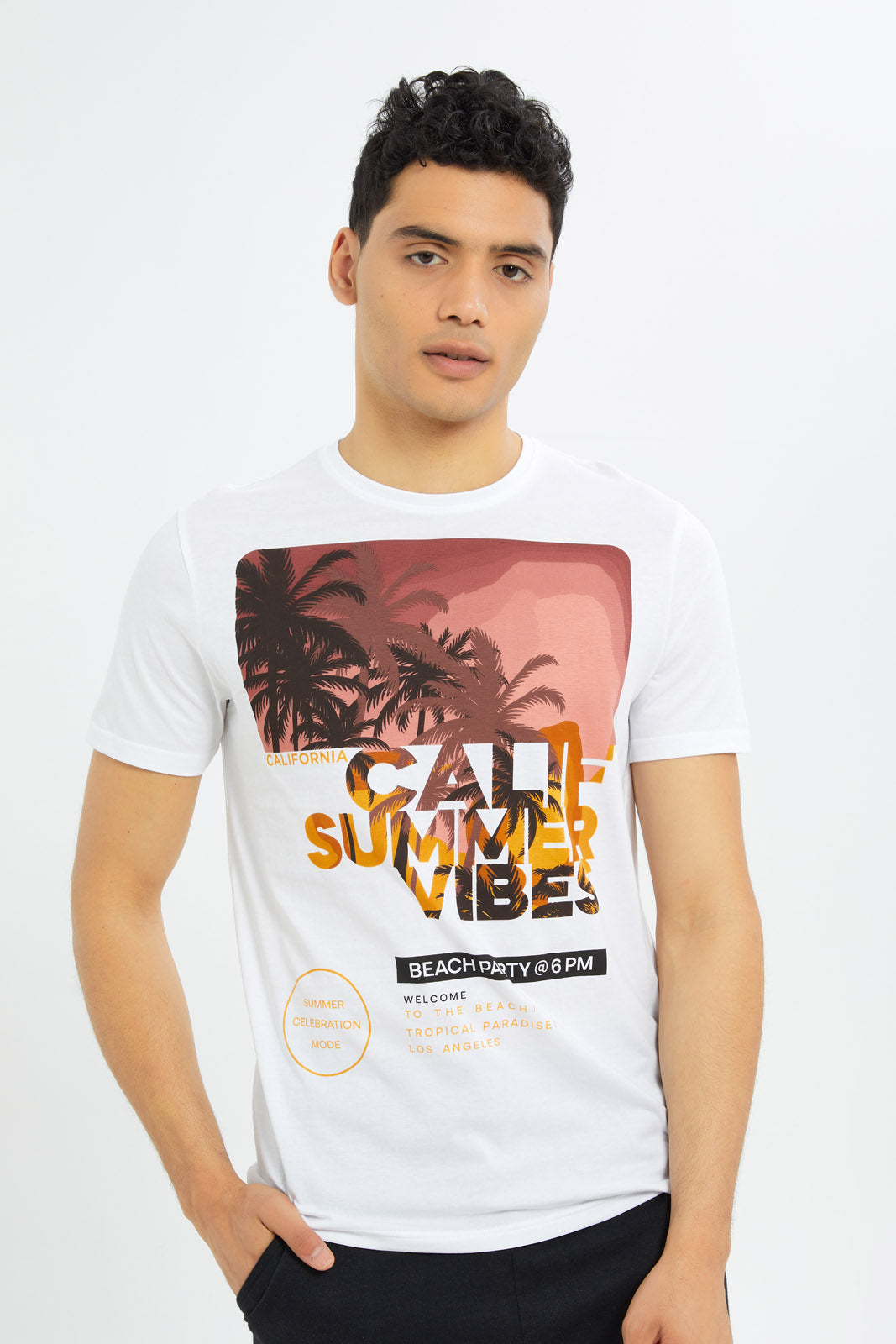 Redtag-Men-White-Graphic-T-Shirt-Category:T-Shirts,-Colour:White,-Deals:New-In,-Dept:Menswear,-Filter:Men's-Clothing,-H1:MWR,-H2:GEN,-H3:TSH,-H4:TSH,-Men-T-Shirts,-New-In-Men-APL,-Non-Sale,-S23C,-Season:S23C,-Section:Men,-TBL-Men's-