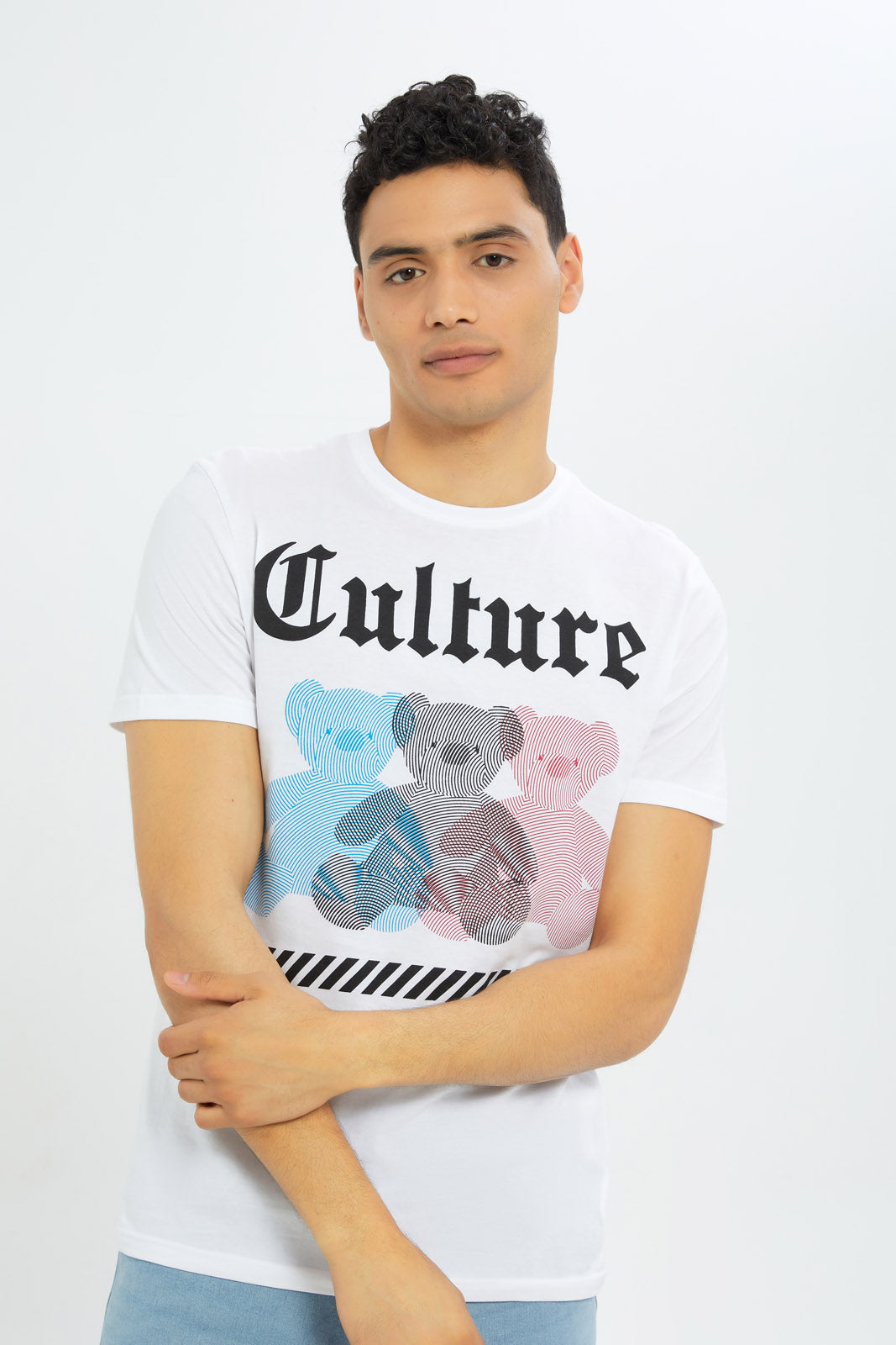 Redtag-Men-White-Graphic-T-Shirt-Category:T-Shirts,-Colour:White,-Deals:New-In,-Dept:Menswear,-Filter:Men's-Clothing,-H1:MWR,-H2:GEN,-H3:TSH,-H4:TSH,-Men-T-Shirts,-New-In-Men-APL,-Non-Sale,-S23C,-Season:S23C,-Section:Men,-TBL-Men's-