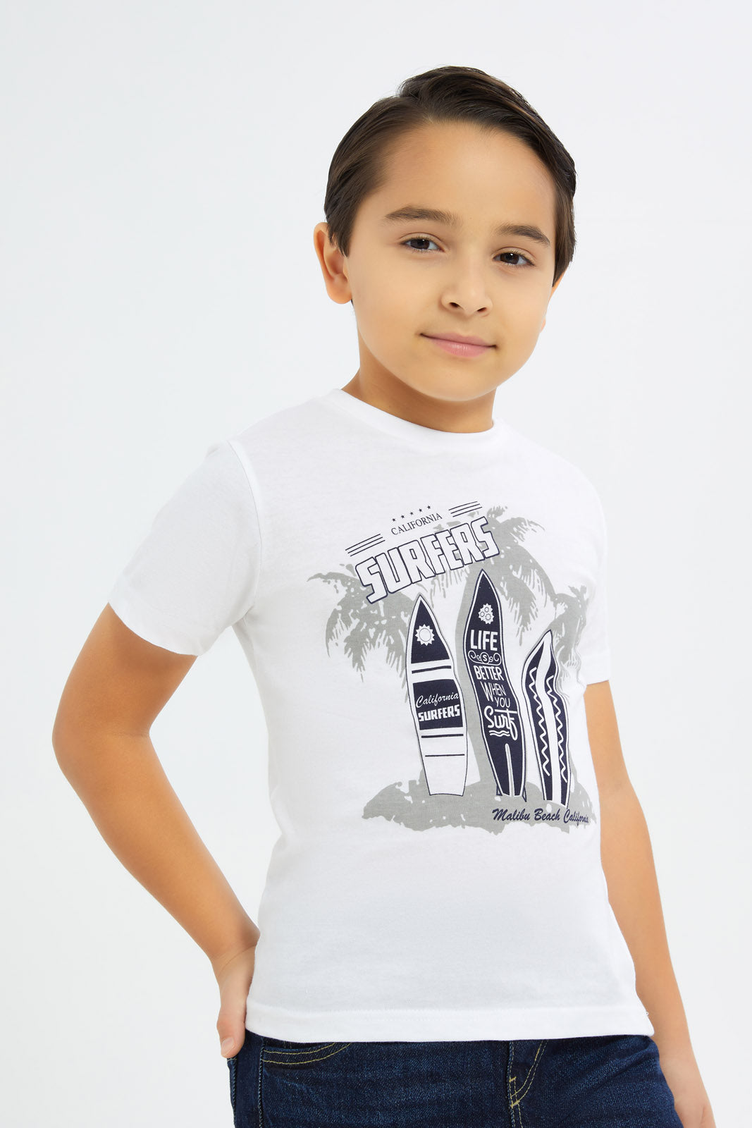 Redtag-Boys-Navy-Check-Shirt-With-T-Shirt-Set-BOY-Shirts,-Category:Shirts,-Colour:Navy,-Deals:New-In,-Dept:Boys,-Filter:Boys-(2-to-8-Yrs),-H1:KWR,-H2:BOY,-H3:SHI,-H4:CSH,-New-In-BOY-APL,-Non-Sale,-S23B,-Season:S23B,-Section:Boys-(0-to-14Yrs)-Boys-2 to 8 Years