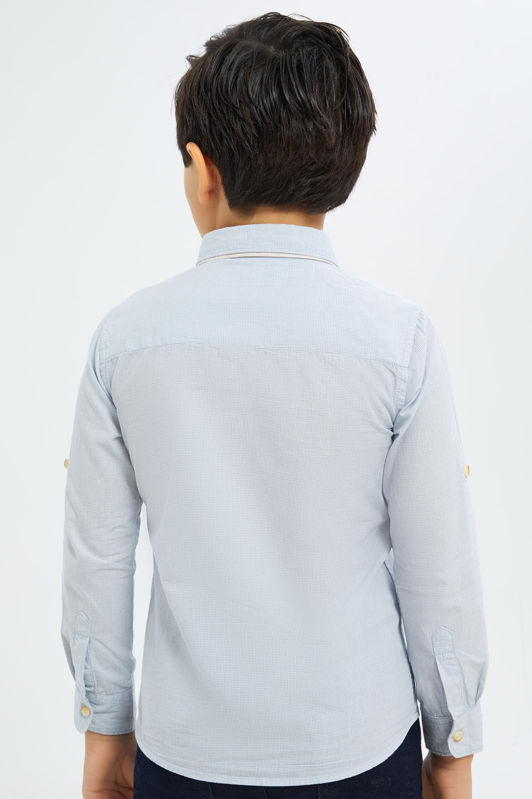 Redtag-Boys-Blue-Stirpe-Double-Collar-Shirt-BOY-Shirts,-Category:Shirts,-Colour:Blue,-Deals:New-In,-Dept:Boys,-Filter:Boys-(2-to-8-Yrs),-New-In-BOY-APL,-Non-Sale,-S23B,-Section:Boys-(0-to-14Yrs)-Boys-2 to 8 Years