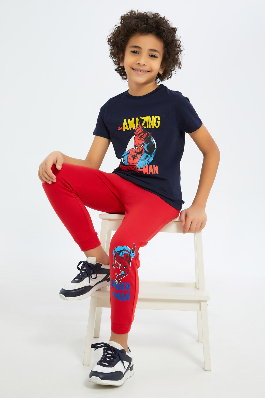 Redtag-Boys-Red-Spider-Man-Jog-Pant-BOY-Joggers,-Category:Joggers,-CHA,-Colour:Red,-Deals:New-In,-Dept:Boys,-Filter:Boys-(2-to-8-Yrs),-New-In-BOY-APL,-Non-Sale,-S23C,-Section:Boys-(0-to-14Yrs),-TBL-Boys-2 to 8 Years