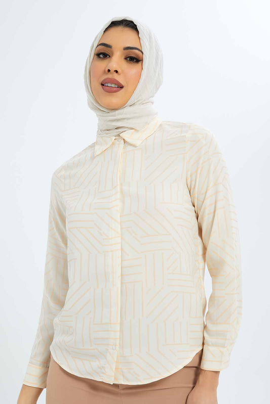 Redtag-Women-Soft-Blush-Printed-Collared-Shirt-Category:Blouses,-Colour:Assorted,-Deals:New-In,-Dept:Ladieswear,-Filter:Women's-Clothing,-LMC,-New-In-Women-APL,-Non-Sale,-S23B,-Section:Women,-Women-Blouses--