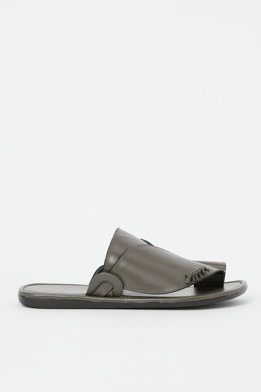 Redtag-Grey-Sharqi-Traditional-Sandal-Category:Shoes,-Colour:Grey,-Deals:New-In,-Filter:Men's-Footwear,-H1:FOO,-H2:GEN,-H3:SAF,-H4:SAN,-Men-Sandals,-New-In-Men-FOO,-Non-Sale,-Promo:,-RMD,-S23B,-Season:S23B,-Section:Men-Men's-