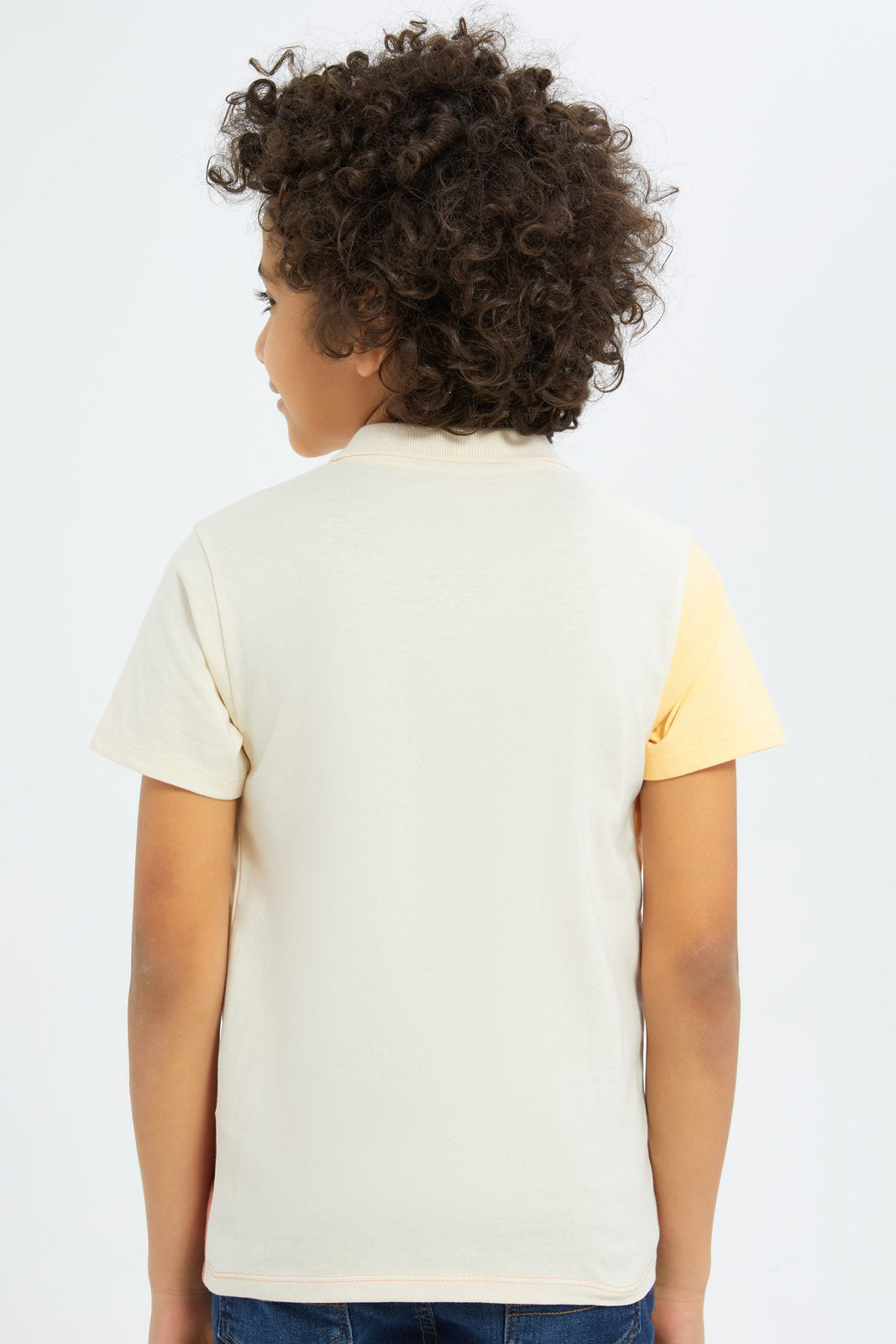 Redtag-Boys-Yellow-Pique-Cut-N-Sew-Polo-BOY-Polo-T-Shirts,-Category:Polo-T-Shirts,-Colour:Yellow,-Deals:New-In,-Dept:Boys,-Filter:Boys-(2-to-8-Yrs),-New-In-BOY-APL,-Non-Sale,-S23C,-Section:Boys-(0-to-14Yrs)-Boys-2 to 8 Years