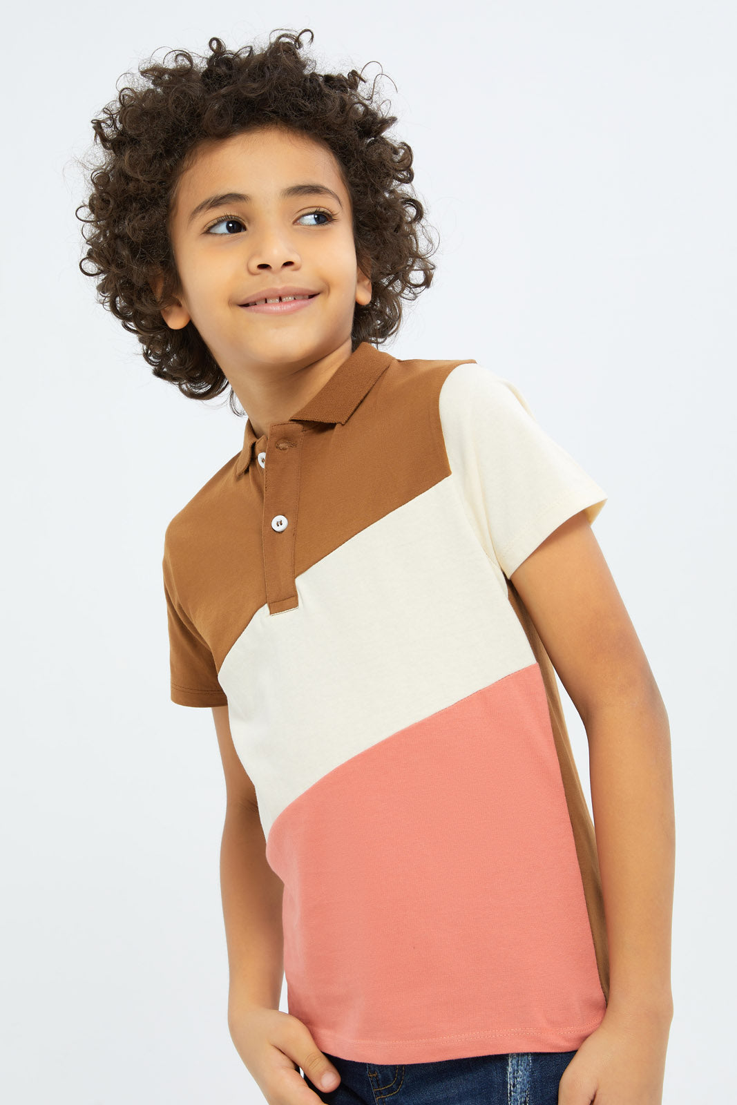 Redtag-Boys-Black-Jersey-Cut-N-Sew-Polo-BOY-Polo-T-Shirts,-Category:Polo-T-Shirts,-Colour:Black,-Deals:New-In,-Dept:Boys,-Filter:Boys-(2-to-8-Yrs),-New-In-BOY-APL,-Non-Sale,-S23C,-Section:Boys-(0-to-14Yrs)-Boys-2 to 8 Years