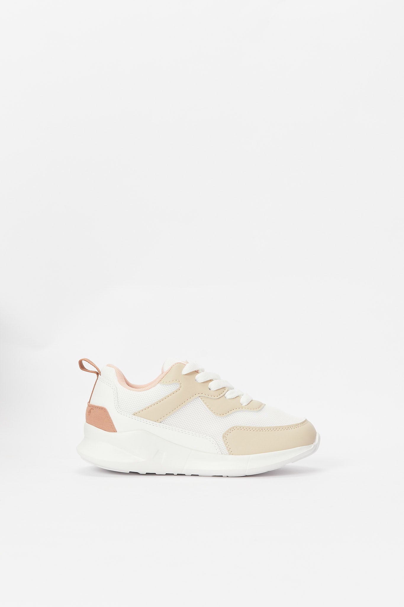 Redtag-Beige-Lace-Up-Trainer-(Repeat)-Category:Shoes,-Colour:Beige,-Deals:New-In,-Filter:Girls-Footwear-(5-to-14-Yrs),-GSR-Trainers,-H1:FOO,-H2:GSR,-H3:TRN,-H4:CLT,-N/A,-New-In-GSR-FOO,-Non-Sale,-S23B,-Season:S23B,-Section:Girls-(0-to-14Yrs)-Senior-Girls-5 to 14 Years