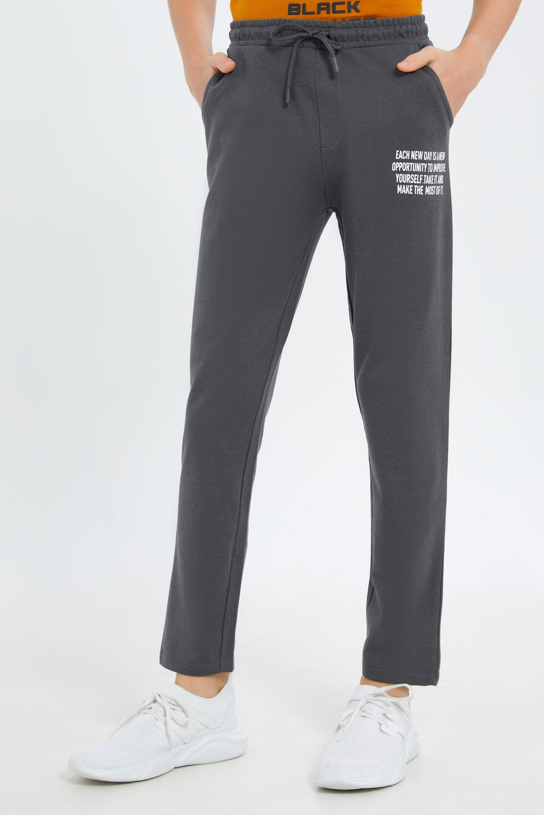 Redtag-Boys-Grey-Basic-Active-Pants-Without-Cuff-BSR-Joggers,-Category:Joggers,-Colour:Grey,-Deals:New-In,-Dept:Boys,-Filter:Senior-Boys-(8-to-14-Yrs),-New-In-BSR-APL,-Non-Sale,-S23B,-Section:Boys-(0-to-14Yrs)-Senior-Boys-9 to 14 Years