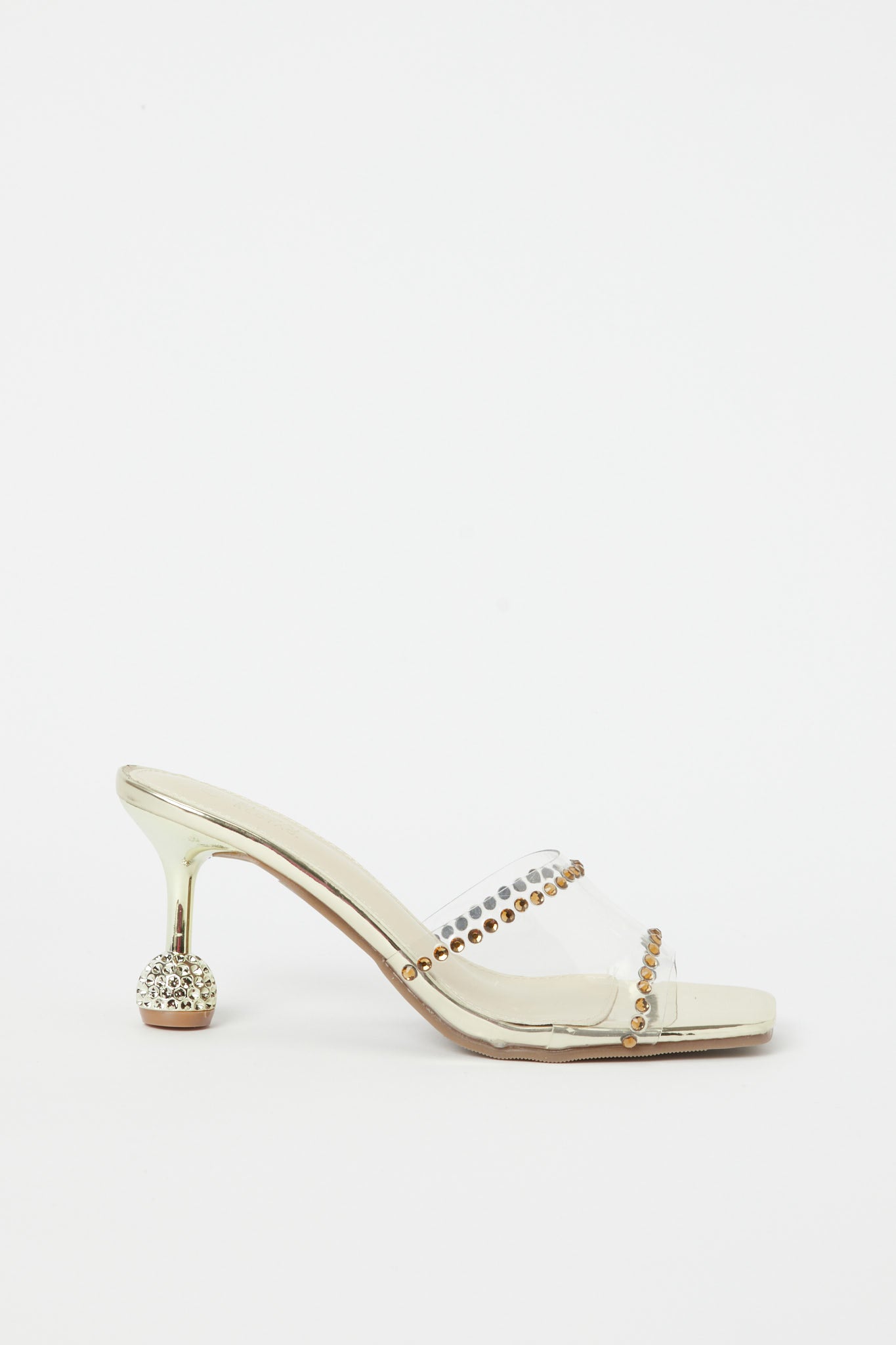 Redtag-Gold-Vinyl-Mule-Category:Shoes,-Colour:Gold,-Deals:New-In,-Filter:Women's-Footwear,-H1:FOO,-H2:LAD,-H3:SAF,-H4:SAN,-Heels,-LEC-Sandals,-New-In-Women-FOO,-Non-Sale,-Promo:,-RMD,-S23B,-Season:S23B,-Section:Women-Women's-