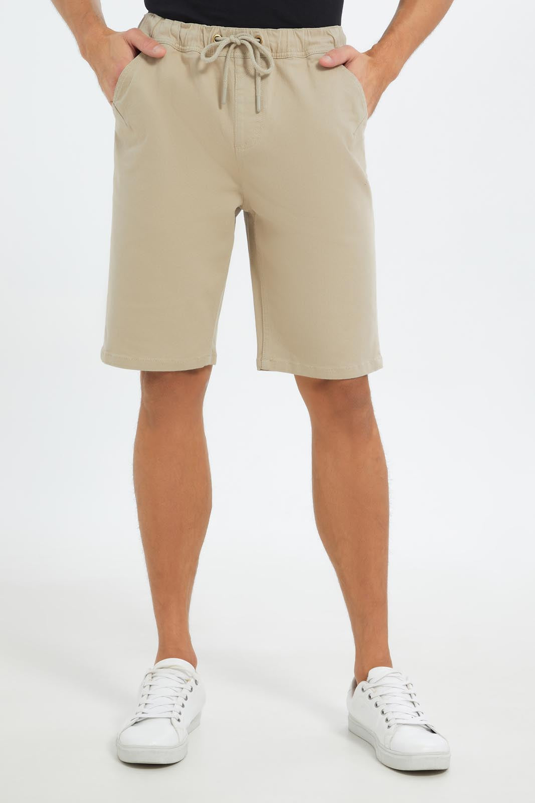 Redtag-Men-Beige-Knee-Length-Shorts-Category:Shorts,-Colour:Beige,-Deals:New-In,-Dept:Menswear,-Filter:Men's-Clothing,-Men-Shorts,-New-In-Men-APL,-Non-Sale,-S23C,-Section:Men-Men's-