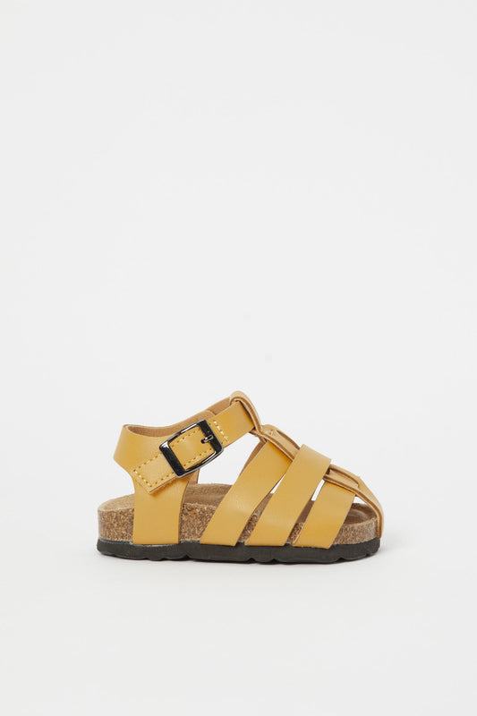 Redtag-Tan-Cork-Sandal-Category:Shoes,-Colour:Tan,-Deals:New-In,-Filter:Boys-Footwear-(1-to-3-Yrs),-H1:FOO,-H2:INB,-H3:SHO,-H4:CAH,-INB-Sandals,-N/A,-New-In-INB-FOO,-Non-Sale,-S23C,-Season:S23C,-Section:Boys-(0-to-14Yrs)-Infant-Boys-1 to 3 Years