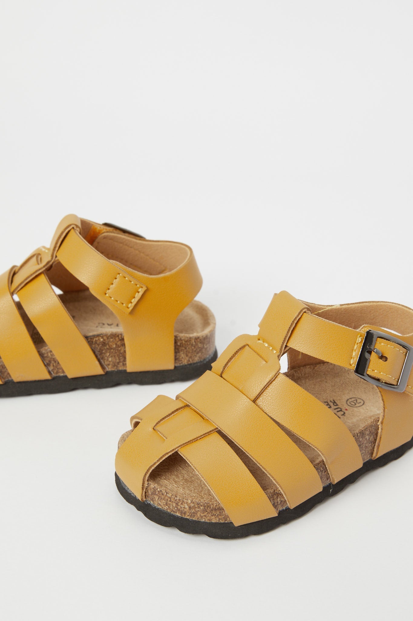 Redtag-Tan-Cork-Sandal-Category:Shoes,-Colour:Tan,-Deals:New-In,-Filter:Boys-Footwear-(1-to-3-Yrs),-H1:FOO,-H2:INB,-H3:SHO,-H4:CAH,-INB-Sandals,-N/A,-New-In-INB-FOO,-Non-Sale,-S23C,-Season:S23C,-Section:Boys-(0-to-14Yrs)-Infant-Boys-1 to 3 Years