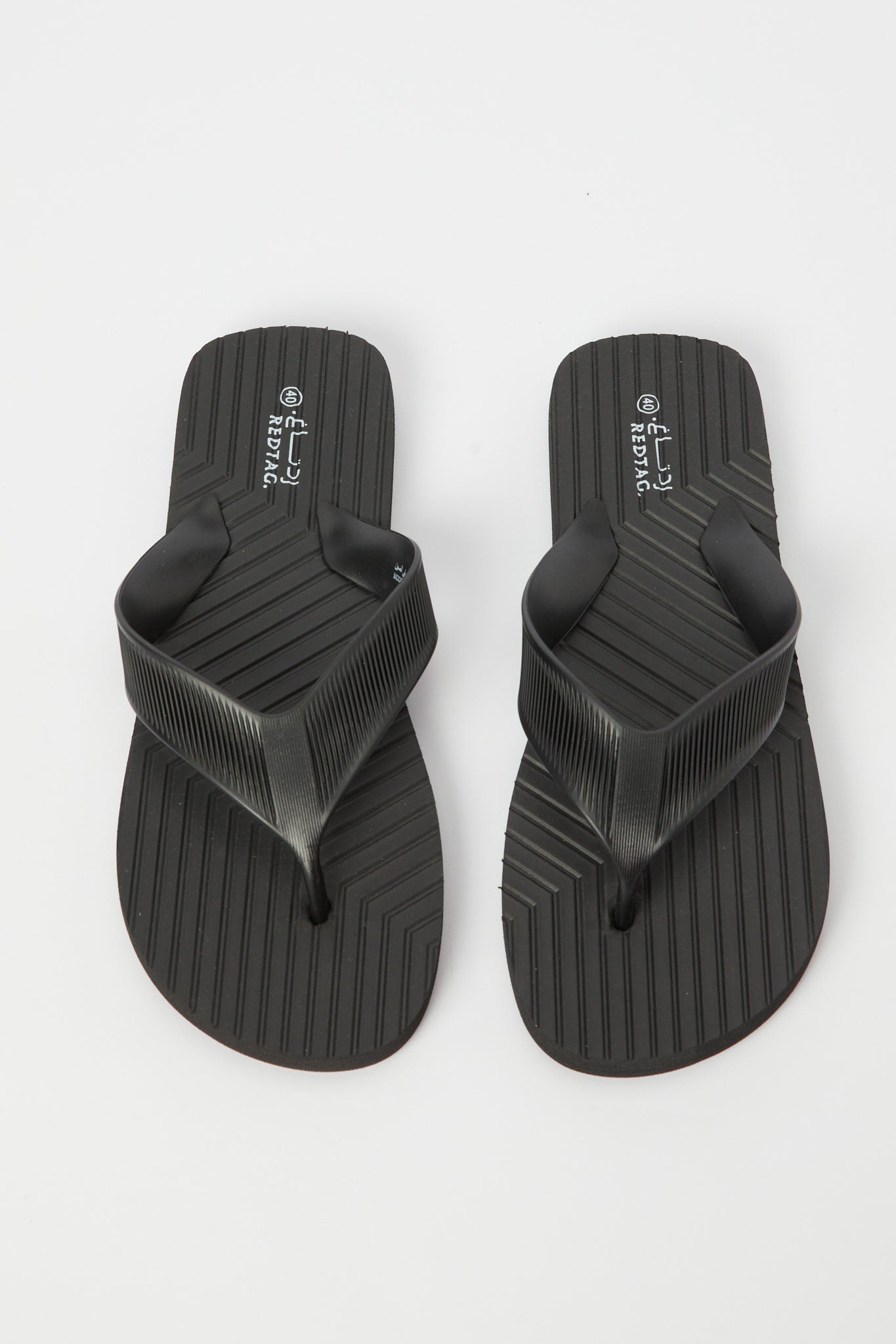 Redtag-Black-Plain-Toe-Post-With-Moulded-Strap-Category:Shoes,-Colour:Black,-Deals:New-In,-Filter:Men's-Footwear,-H1:FOO,-H2:GEN,-H3:SAF,-H4:FLF,-Men-Flip-Flops,-N/A,-New-In-Men-FOO,-Non-Sale,-S23B,-Season:S23B,-Section:Men-Men's-