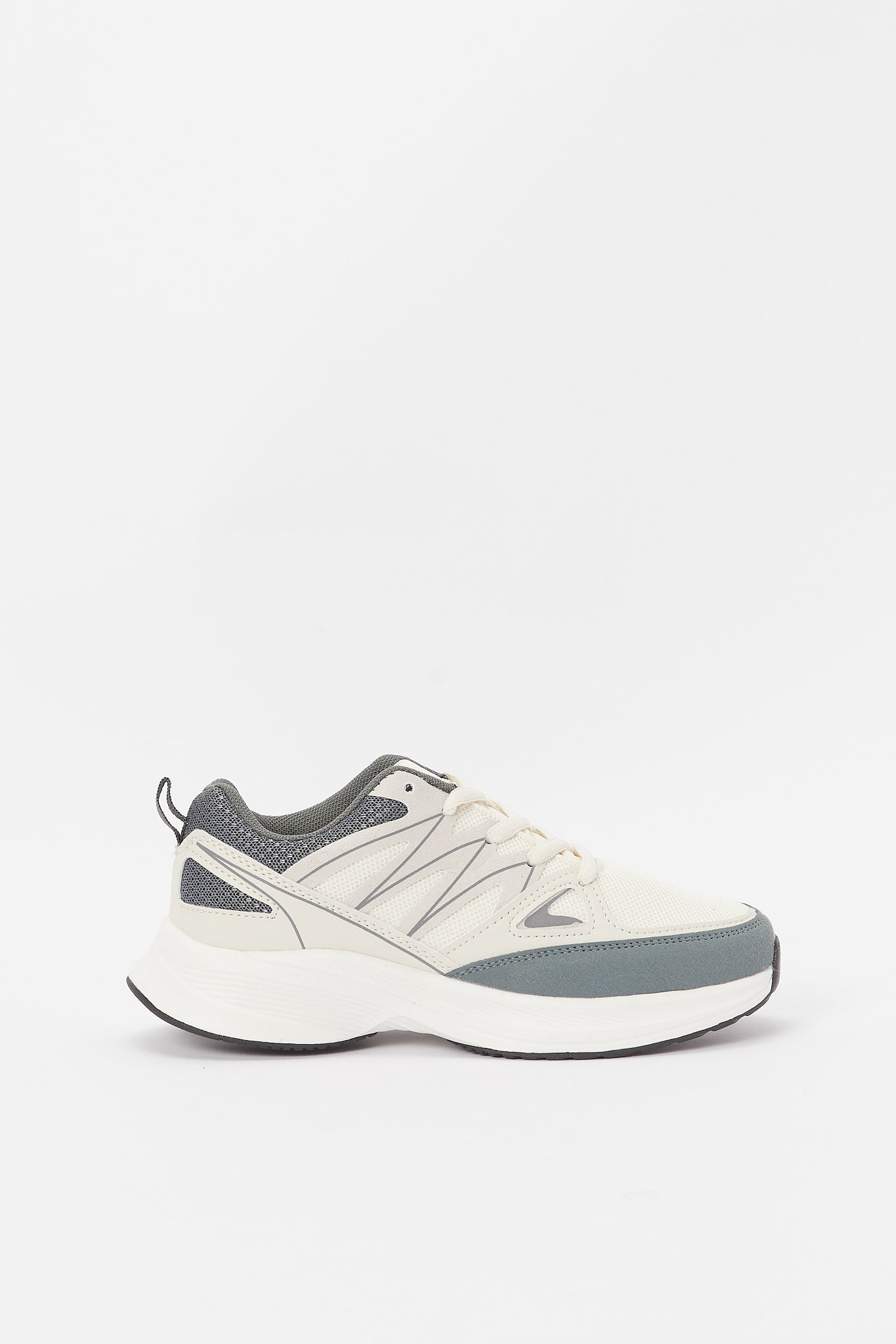 Redtag-Grey-Colour-Block-Sneaker-BSR-Trainers,-Category:Shoes,-Colour:Grey,-Deals:New-In,-Filter:Boys-Footwear-(5-to-14-Yrs),-H1:FOO,-H2:BSR,-H3:TRN,-H4:CLT,-N/A,-New-In-BSR-FOO,-Non-Sale,-S23B,-Season:S23B,-Section:Boys-(0-to-14Yrs)-Senior-Boys-5 to 14 Years
