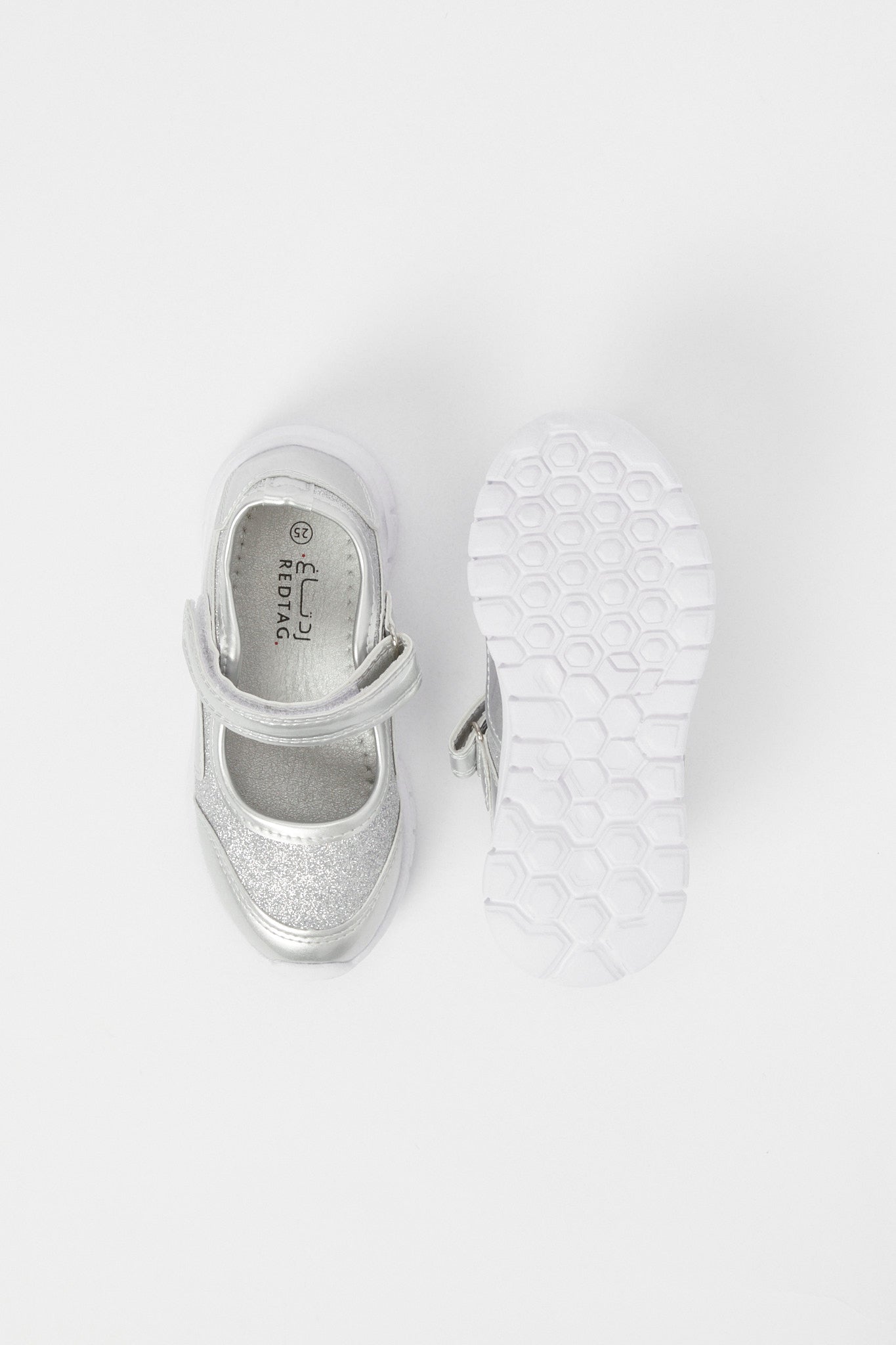 Redtag-Silver-Shimmer-Velcro-Trainer-Category:Shoes,-Colour:Silver,-Deals:New-In,-Filter:Girls-Footwear-(3-to-5-Yrs),-GIR-Trainers,-H1:FOO,-H2:GIR,-H3:TRN,-H4:CLT,-N/A,-New-In-GIR-FOO,-Non-Sale,-S23B,-Season:S23B,-Section:Girls-(0-to-14Yrs)-Girls-3 to 5 Years