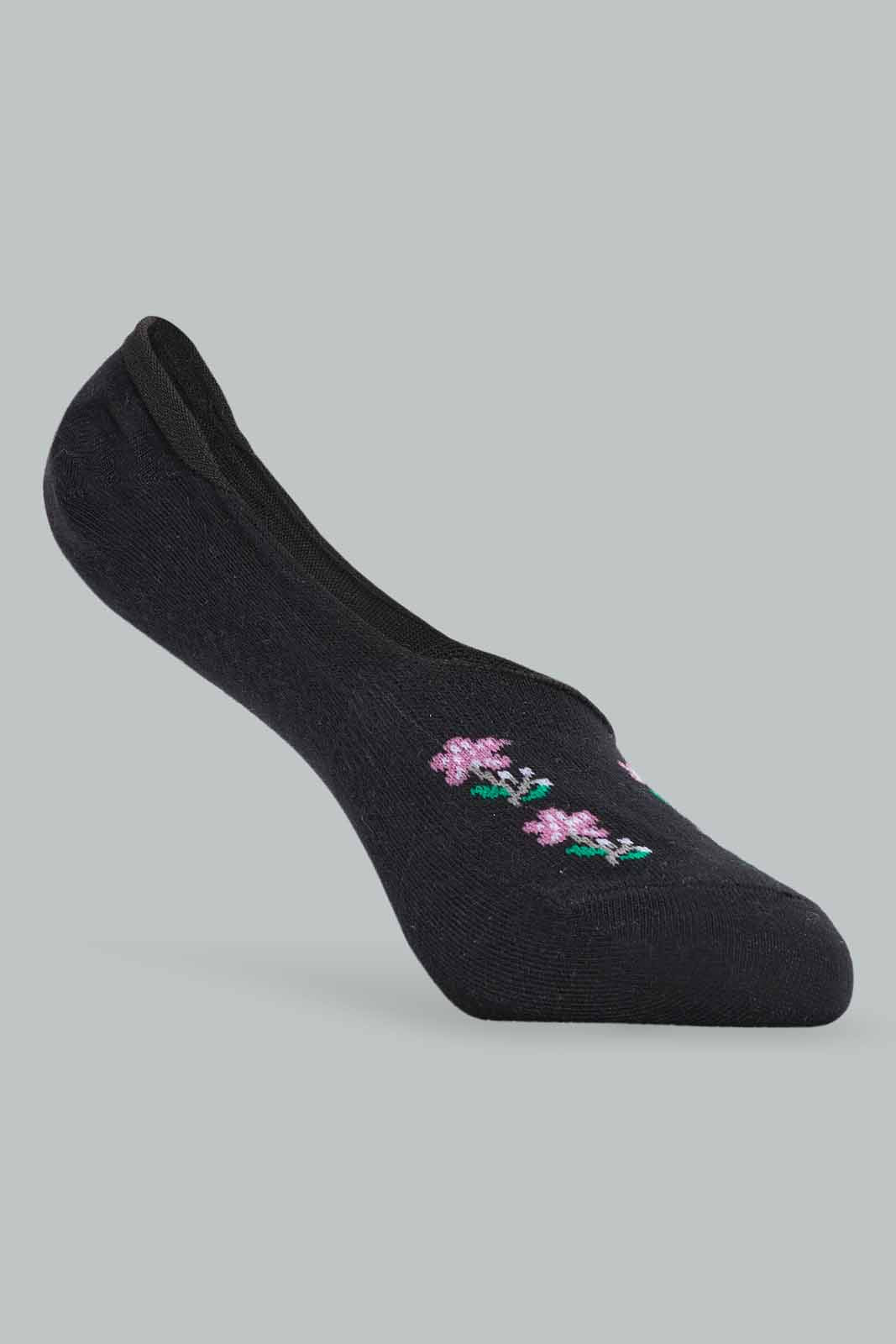 Redtag-Women-Fashion-Printed-Invisible-Socks-Pack-Of-5-365,-Category:Socks,-Colour:Assorted,-Deals:New-In,-Dept:Ladieswear,-Filter:Women's-Clothing,-New-In-Women-APL,-Non-Sale,-Section:Women,-Women-Socks--
