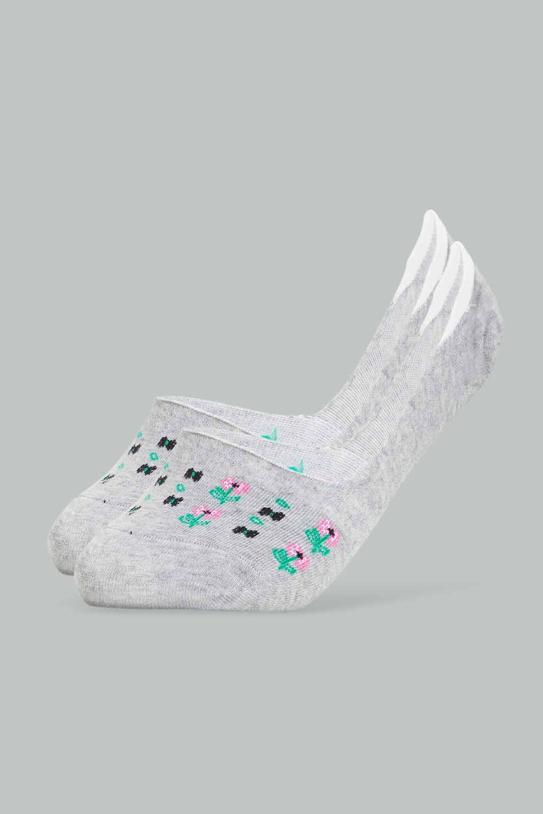 Redtag-Women-Fashion-Printed-Invisible-Socks-Pack-Of-5-365,-Category:Socks,-Colour:Assorted,-Deals:New-In,-Dept:Ladieswear,-Filter:Women's-Clothing,-New-In-Women-APL,-Non-Sale,-Section:Women,-Women-Socks--