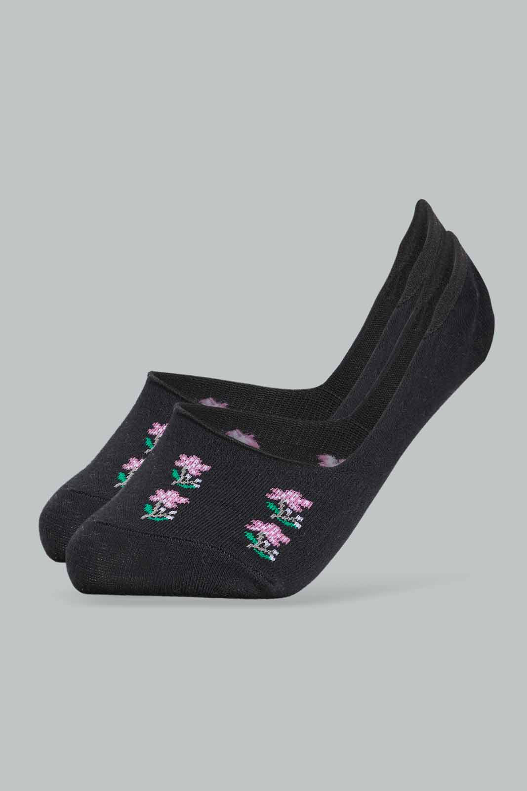 Redtag-Women-Fashion-Printed-Invisible-Socks-Pack-Of-5-365,-Category:Socks,-Colour:Assorted,-Deals:New-In,-Dept:Ladieswear,-Filter:Women's-Clothing,-New-In-Women-APL,-Non-Sale,-Section:Women,-Women-Socks--
